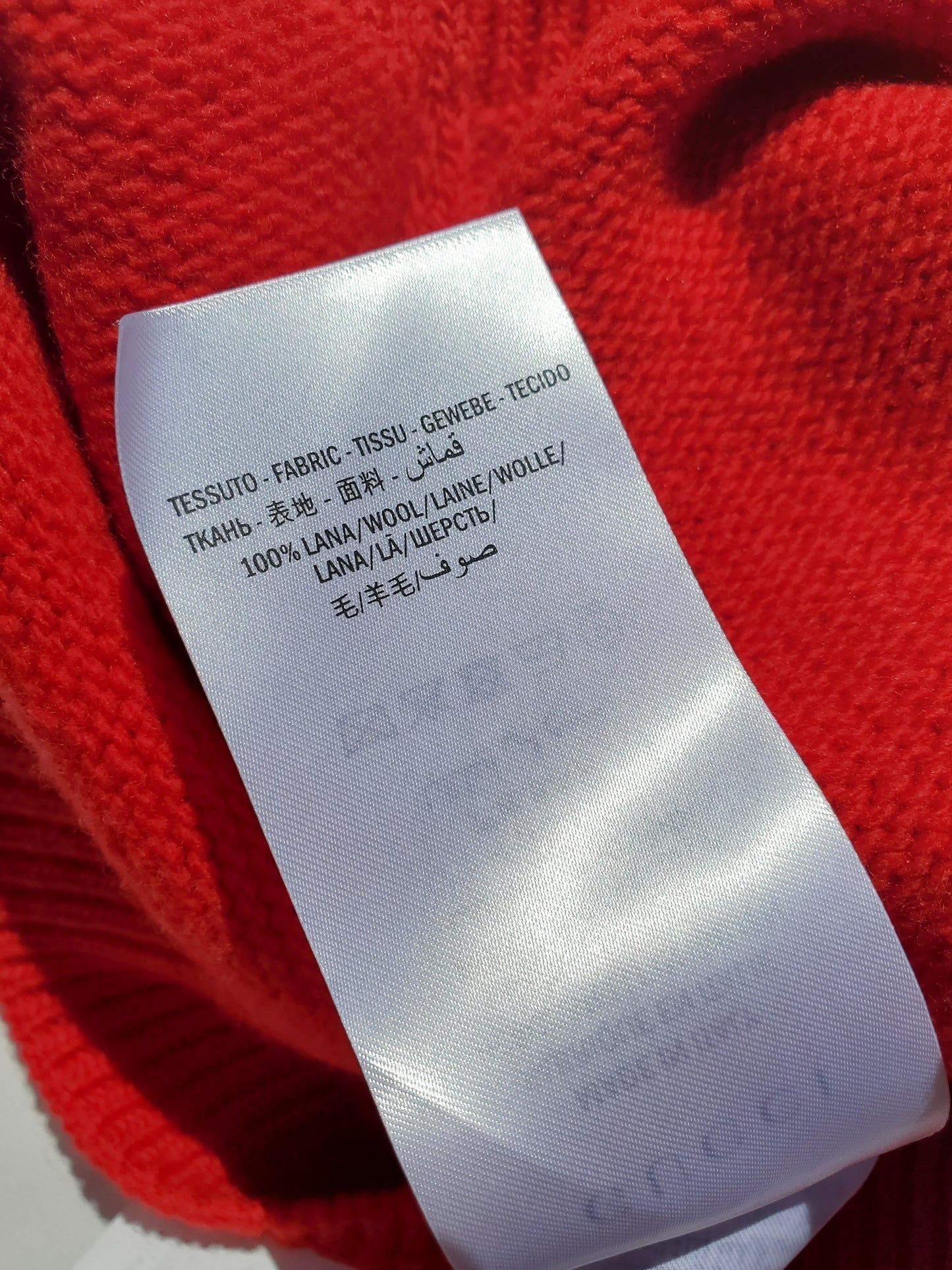 New Gucci 2017 Red UFO Intarsia Printed Wool Sweater S