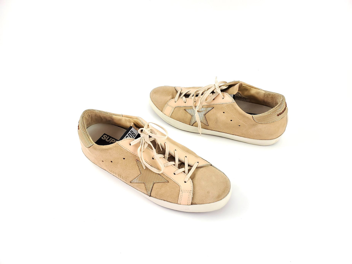 GOLDEN GOOSE Beige Superstar Sneakers 41