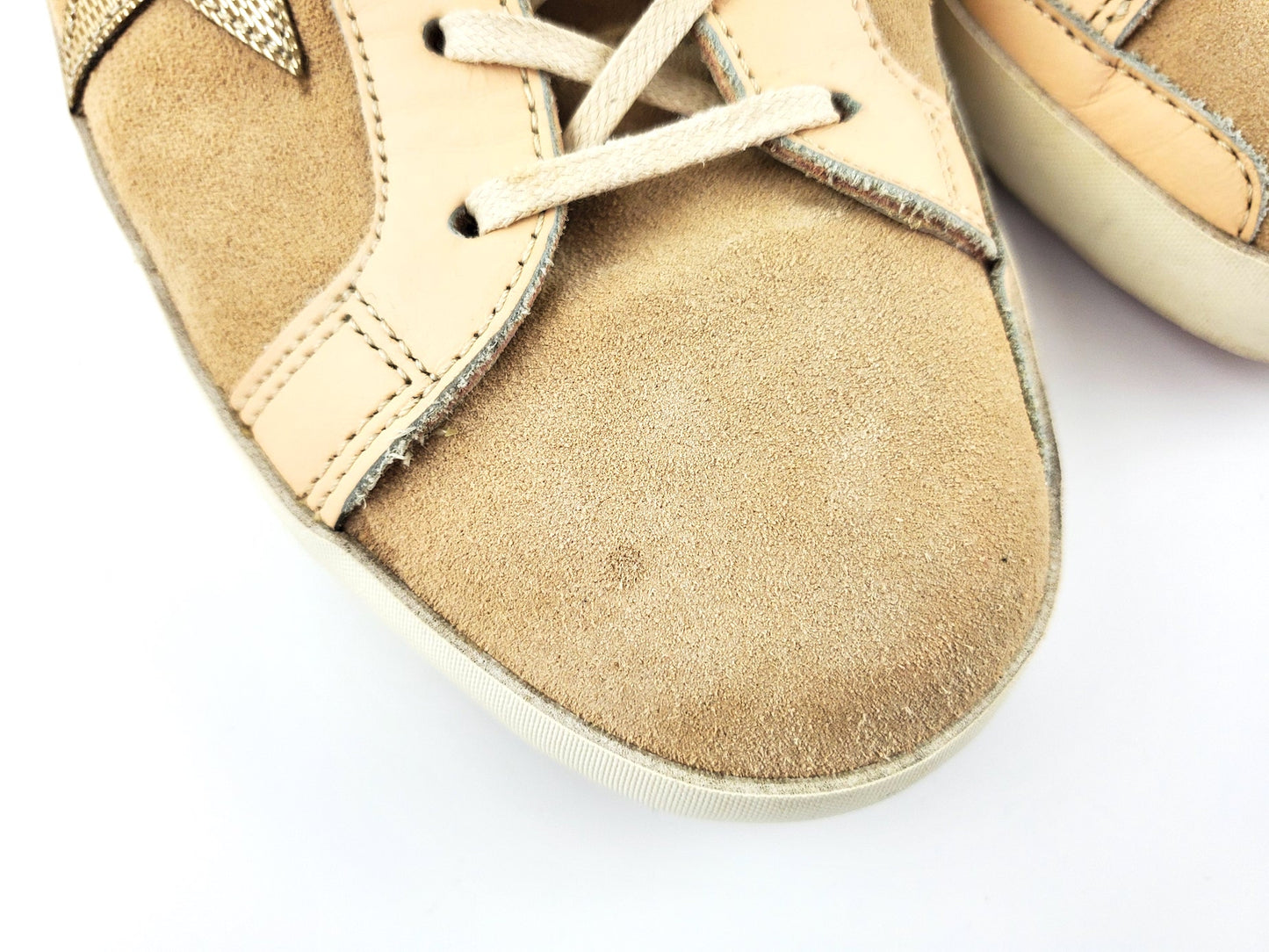 GOLDEN GOOSE Beige Superstar Sneakers 41