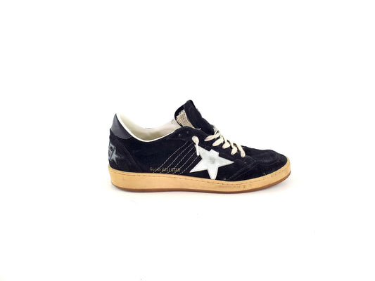 GOLDEN GOOSE Black White Ball Star Sneakers 40