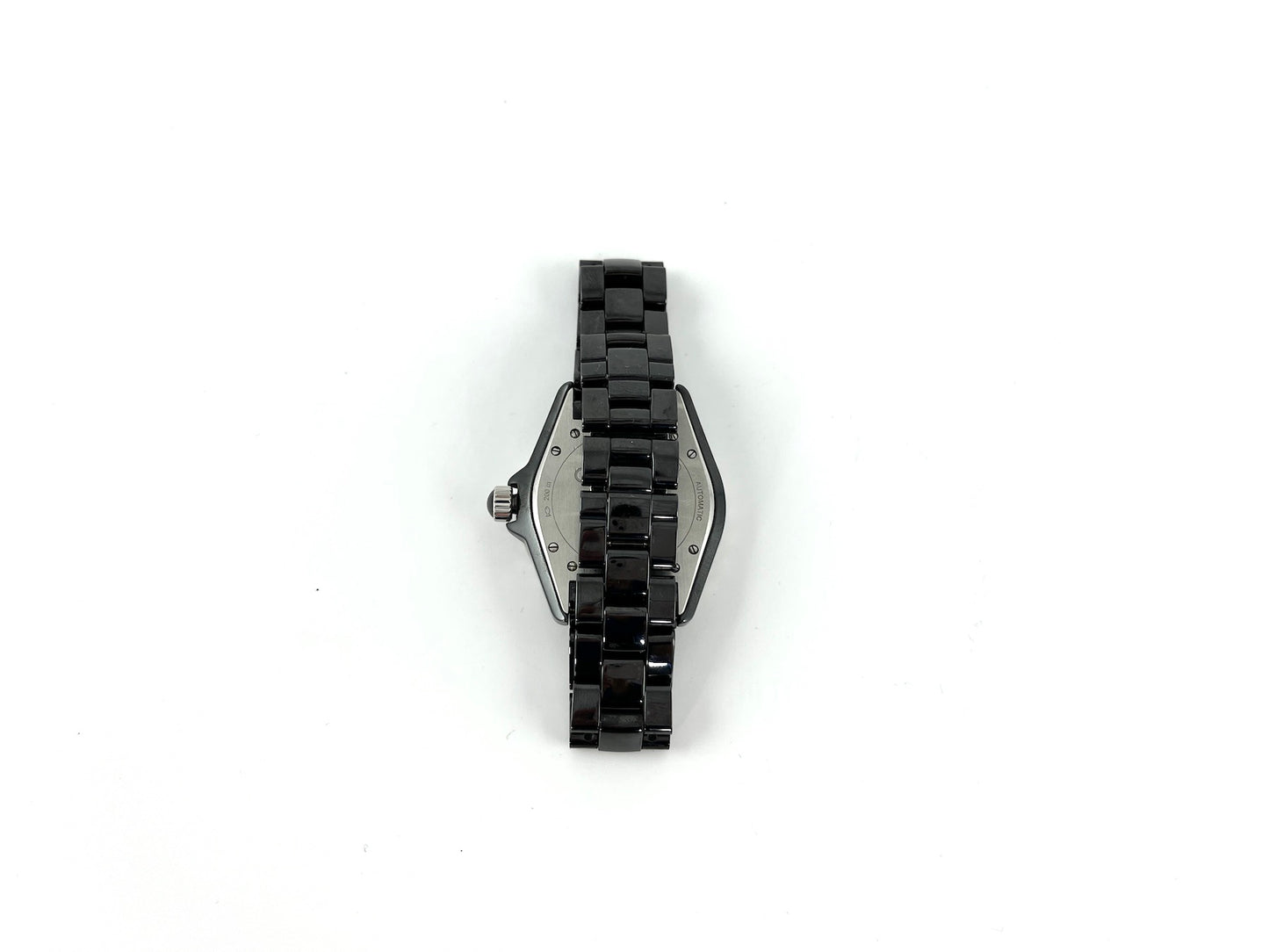 CHANEL J12 38mm Black Ceramic Diamond Automatic Watch