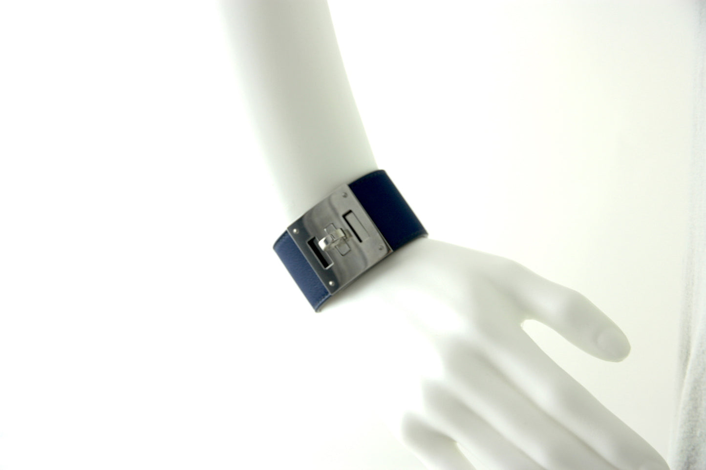 Hermes Kelly Dog 2014 Bleu Encre Bracelet