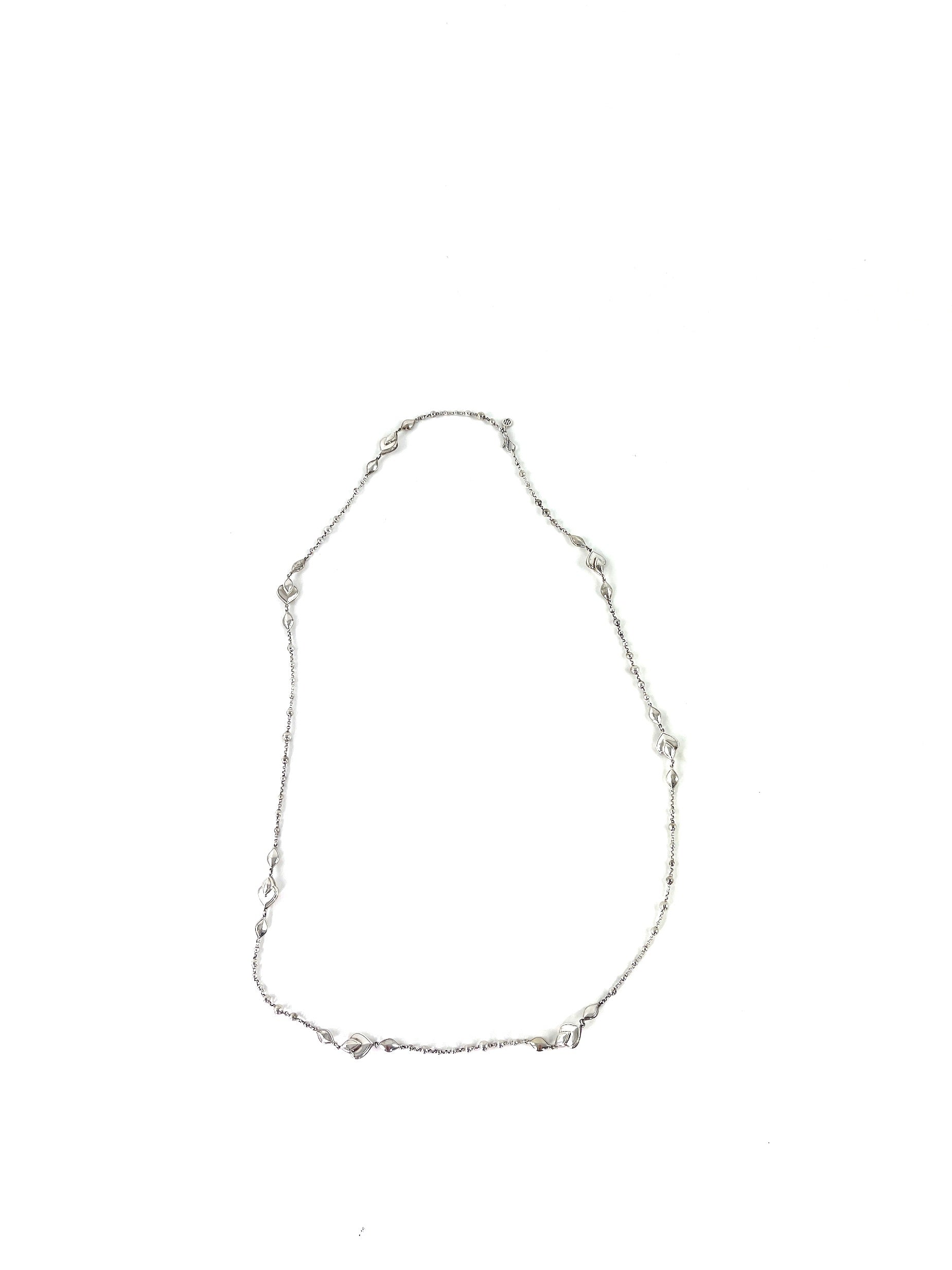 John Hardy Long Silver Legends Naga Necklace