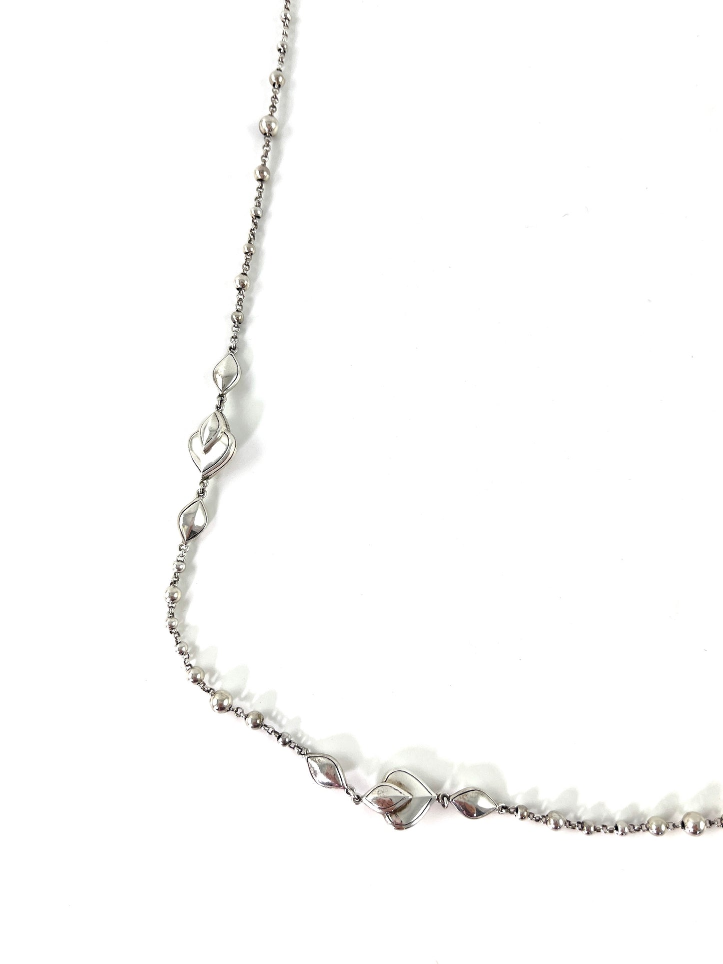 John Hardy Long Silver Legends Naga Necklace