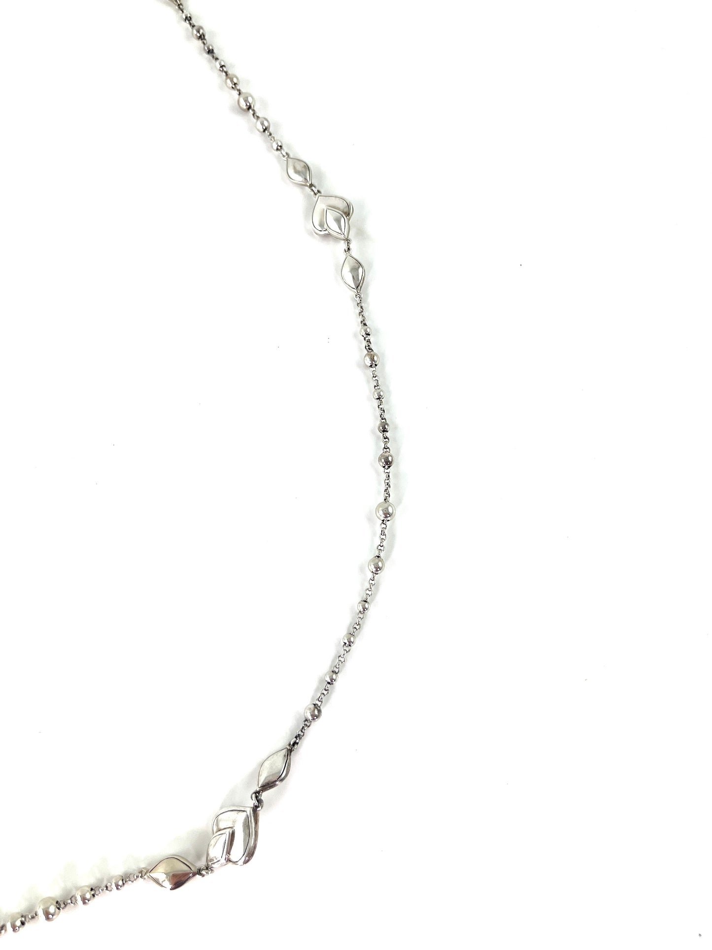 John Hardy Long Silver Legends Naga Necklace