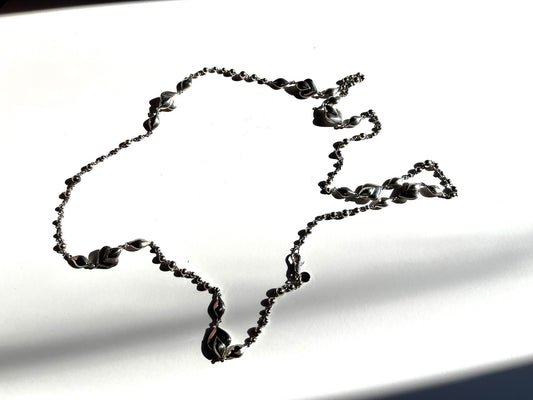 John Hardy Long Silver Legends Naga Necklace
