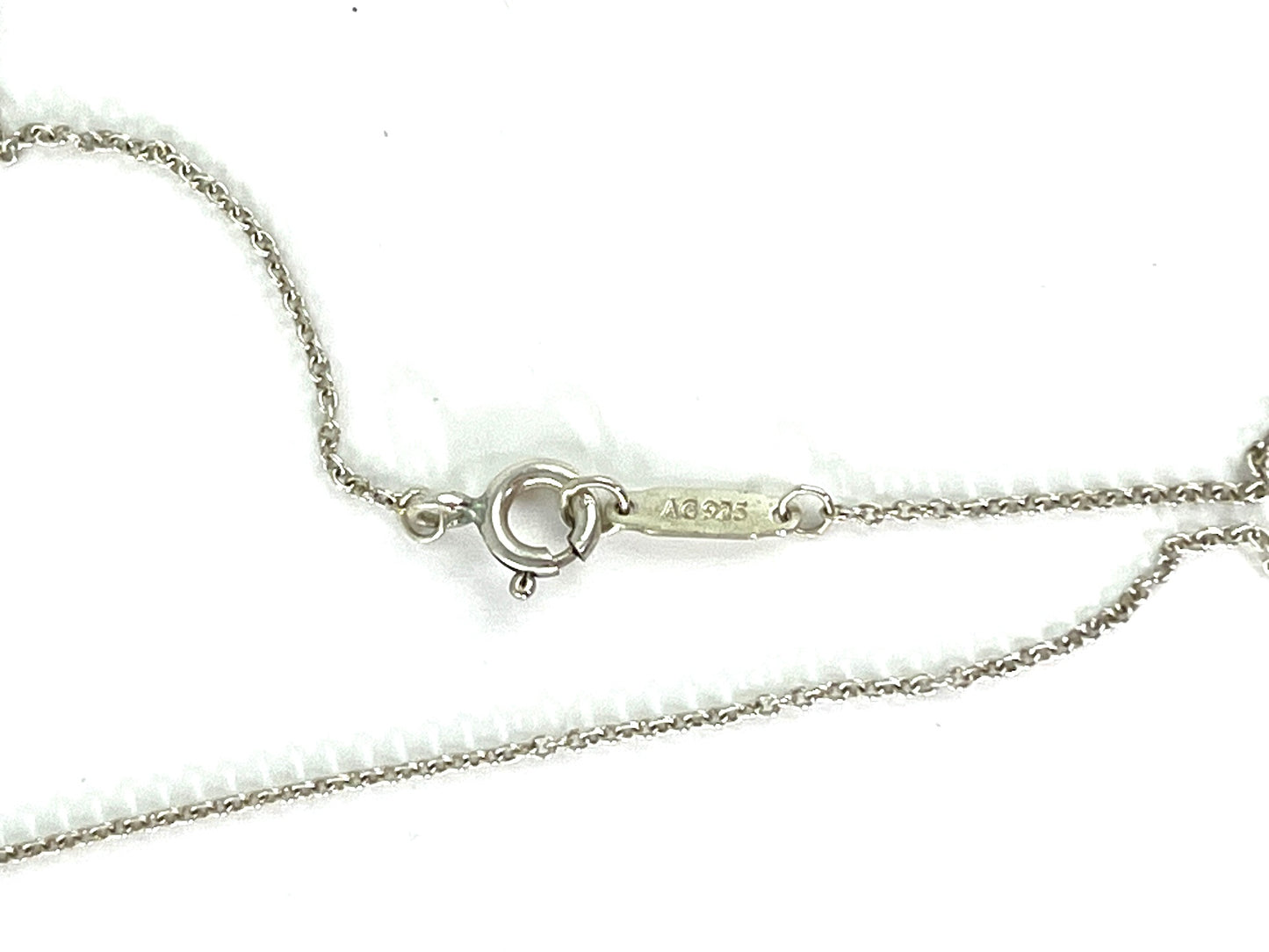 Tiffany & Co Sterling Silver Round Enchant Pendant Necklace