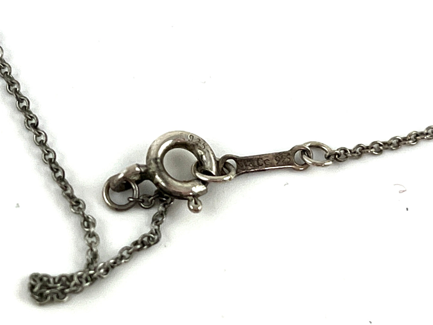 Tiffany & Co Sterling Silver Venezia Luce Pendant Necklace