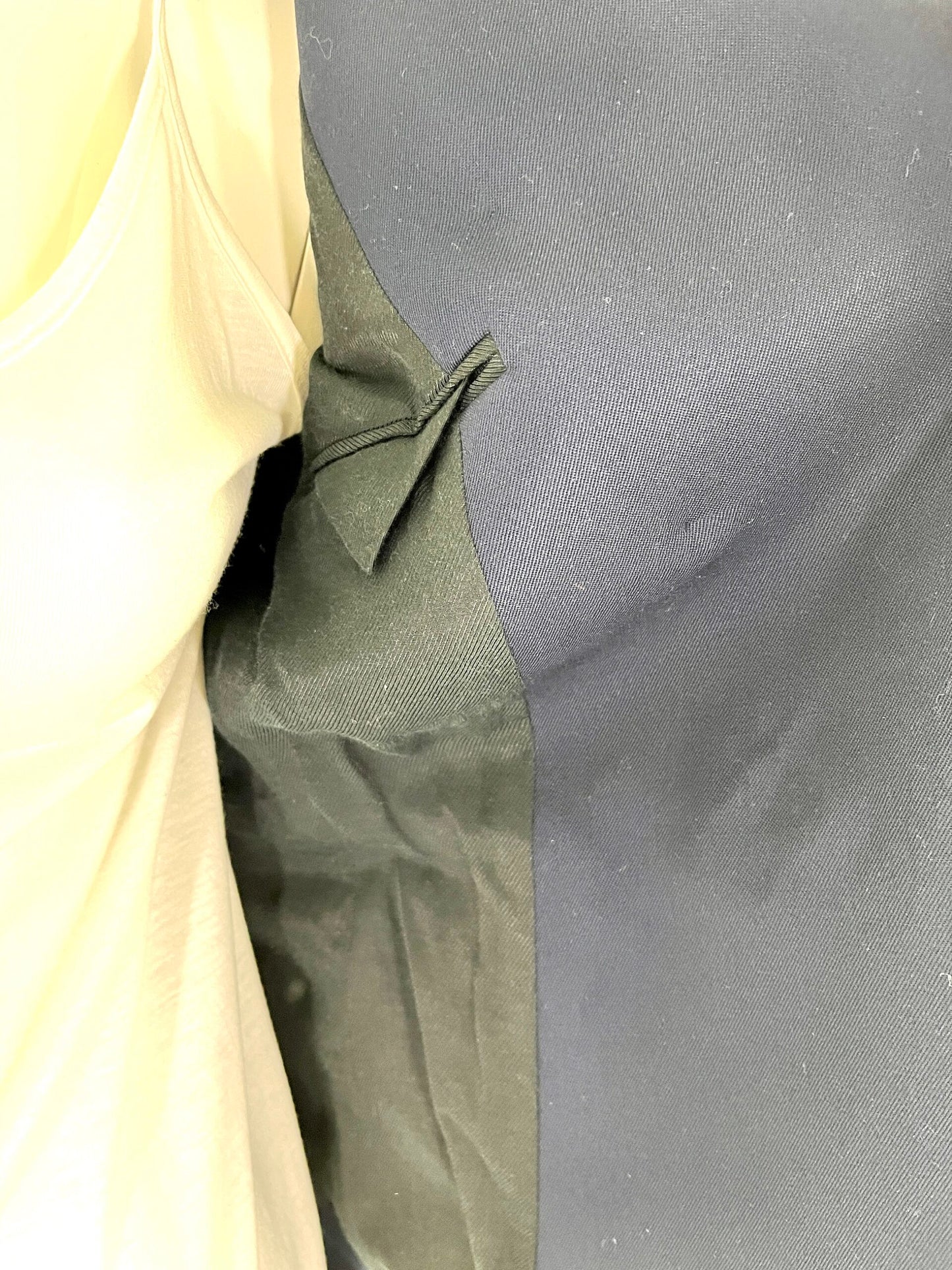 Balmain Navy Blue Gold Button Embellished Wool Blazer Jacket 38