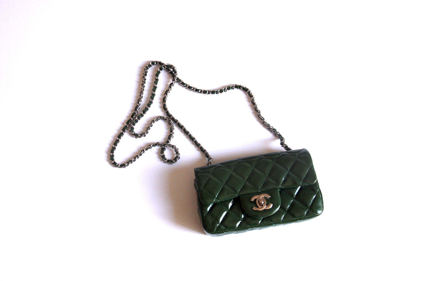 Chanel Classic Rectangular Patent Mini Bag