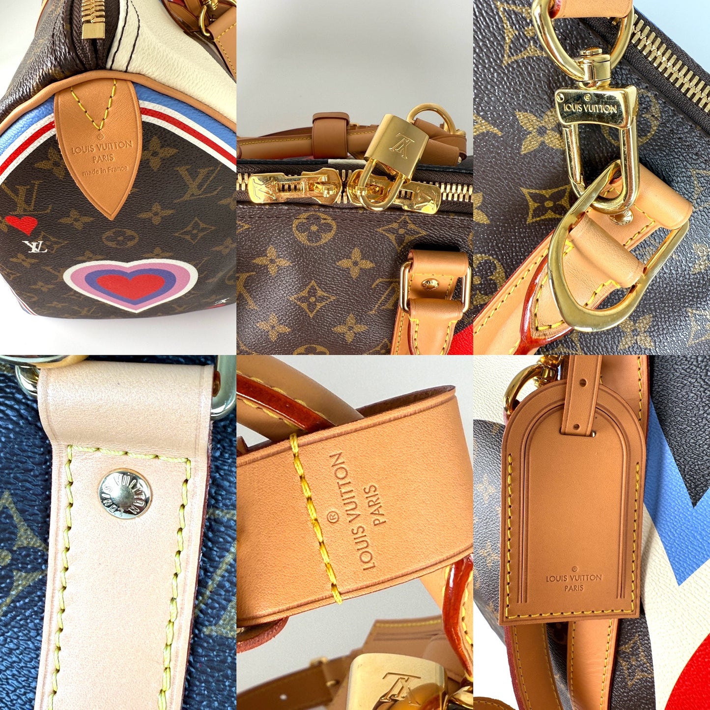 Louis Vuitton Game on Keepall 45 Bandouliere Monogram Duffle Weekender Travel Bag