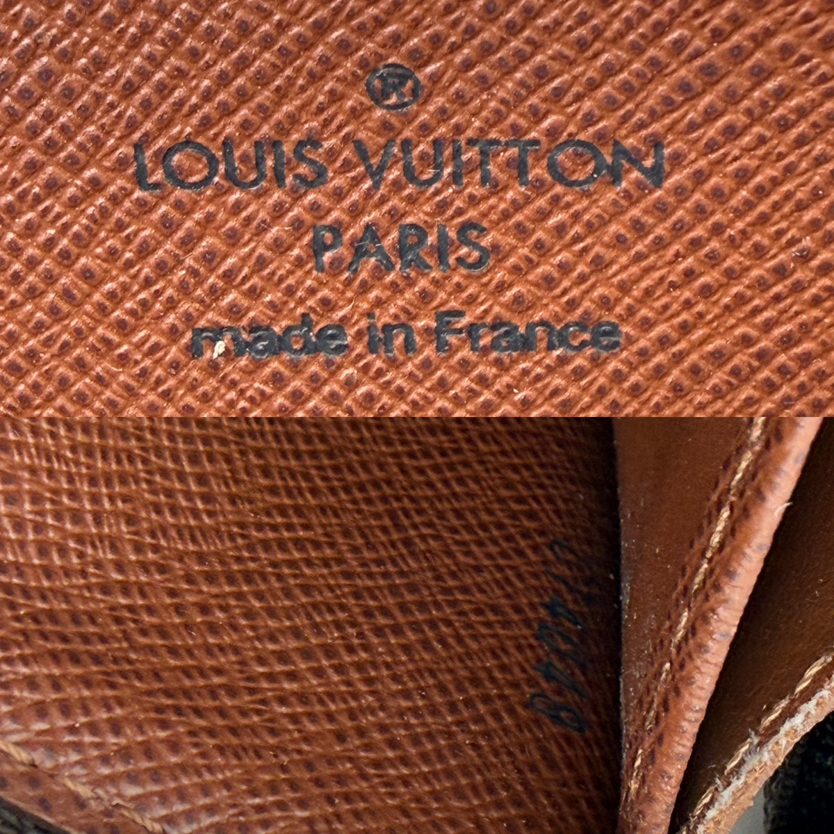 Louis Vuitton Astrid Monogram Brown Canvas Zip Wallet Wristlet
