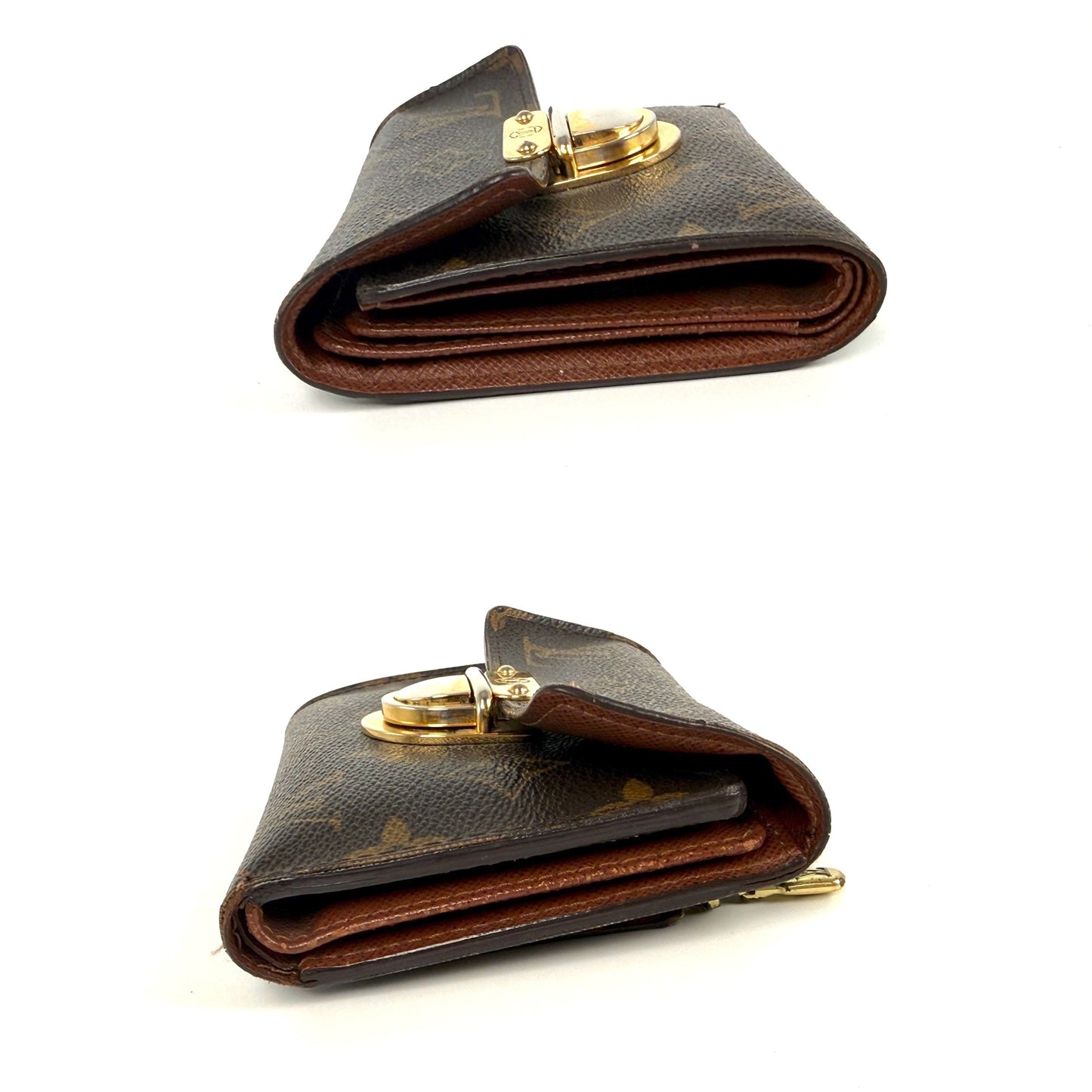 LOUIS VUITTON Koala Brown Monogram Compact Flap Wallet