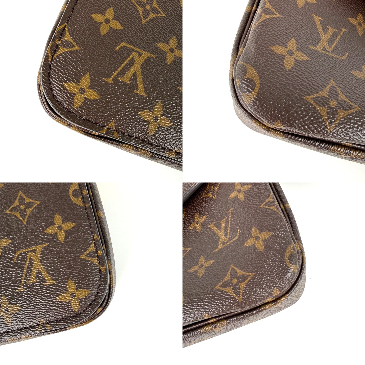 Louis Vuitton Pochette Metis Monogram Top Handle Crossbody Bag
