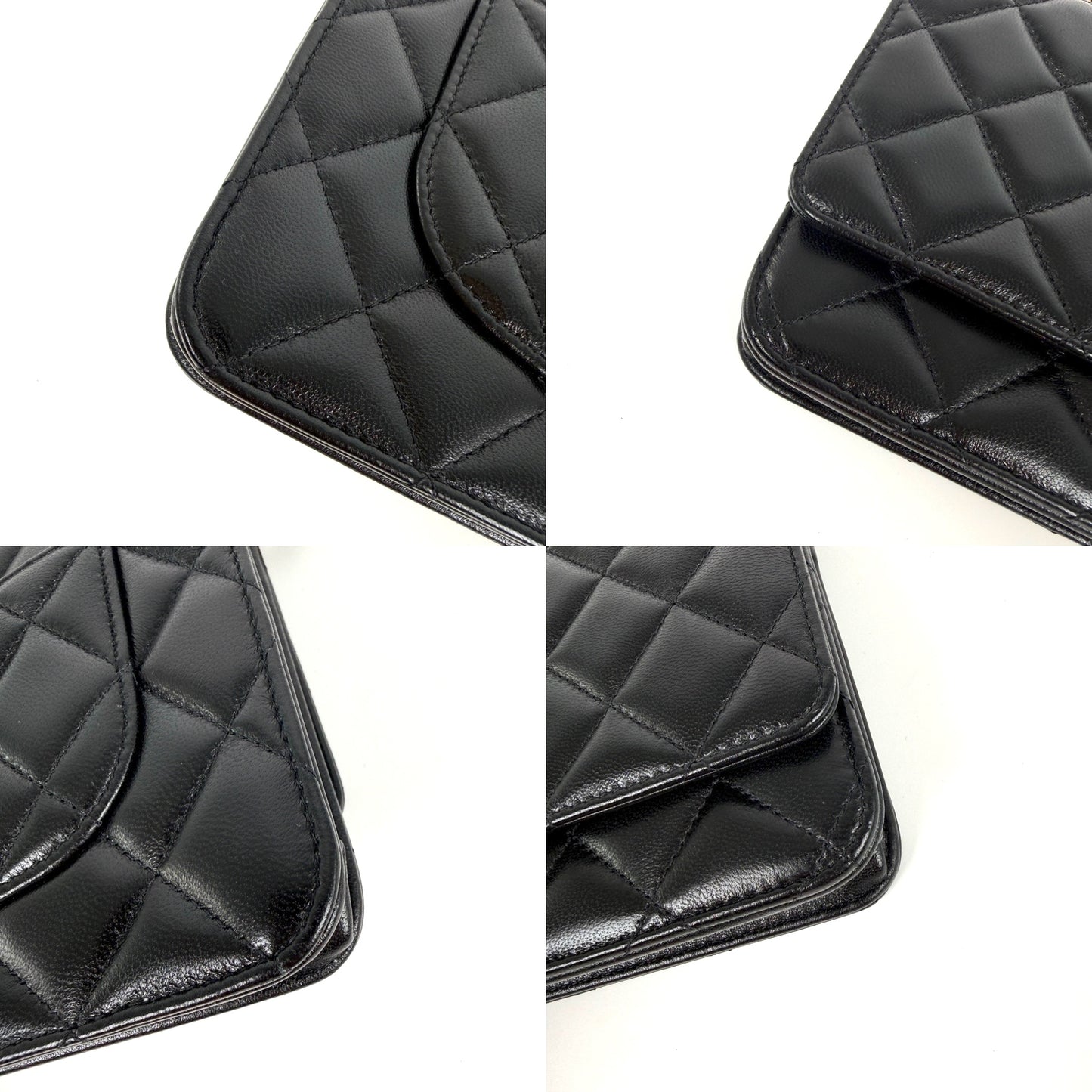 Chanel 2026 Lambskin Quilted Leather Adjustable Wallet on Chain WOC