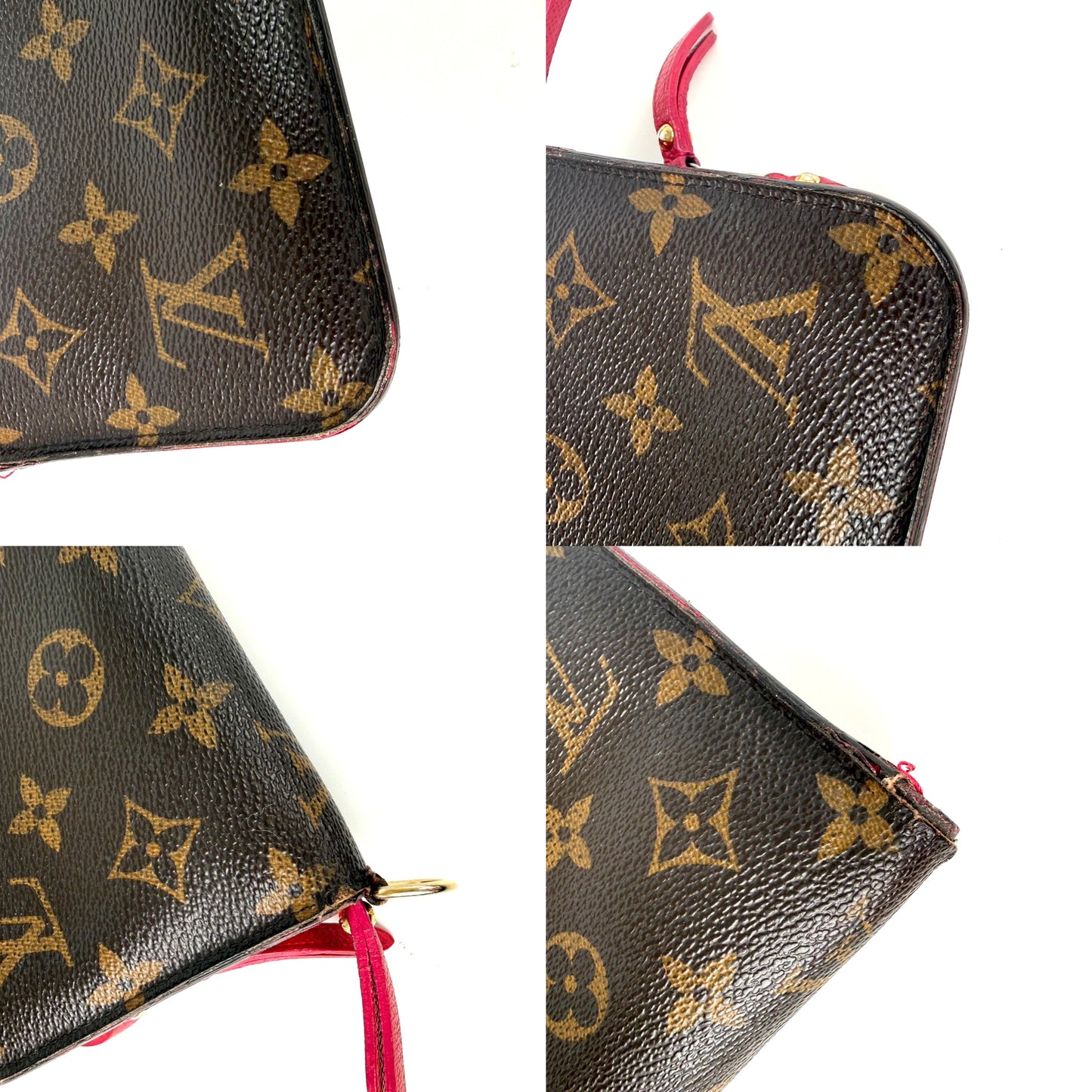 LOUIS VUITTON Insolite Monogram Canvas Pink Leather Long Wallet