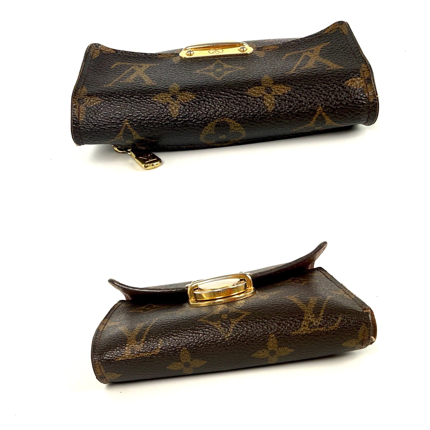 LOUIS VUITTON Koala Brown Monogram Compact Flap Wallet