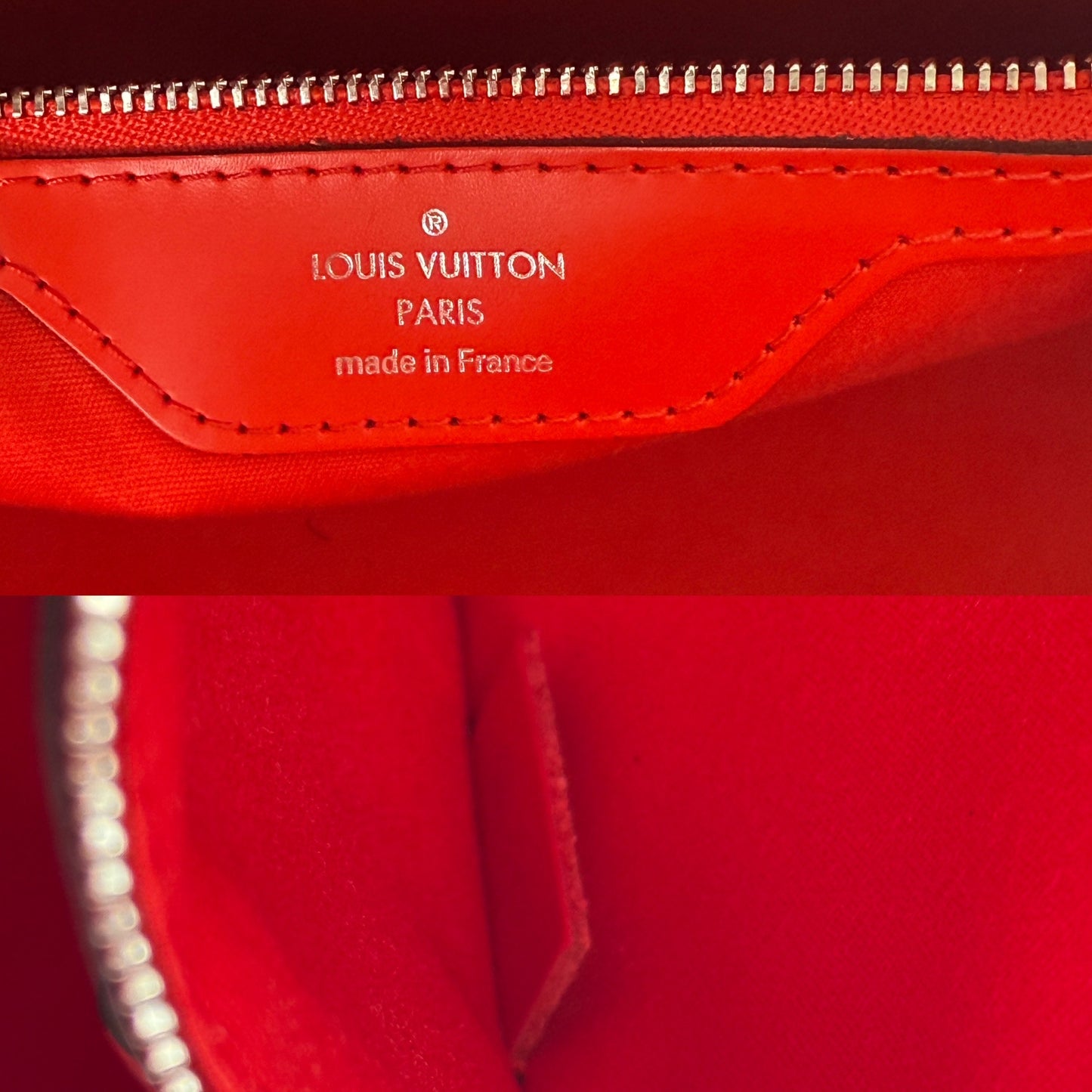 LOUIS VUITTON Brea MM Red Coquelicot Epi Leather Tote Shoulder Bag