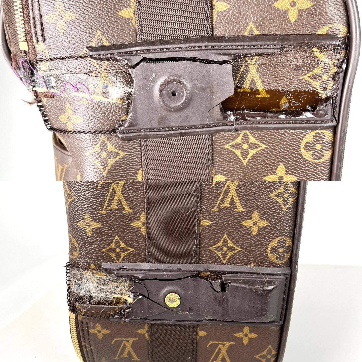 Vintage LOUIS VUITTON Monogram Pegase 50 Suitcase