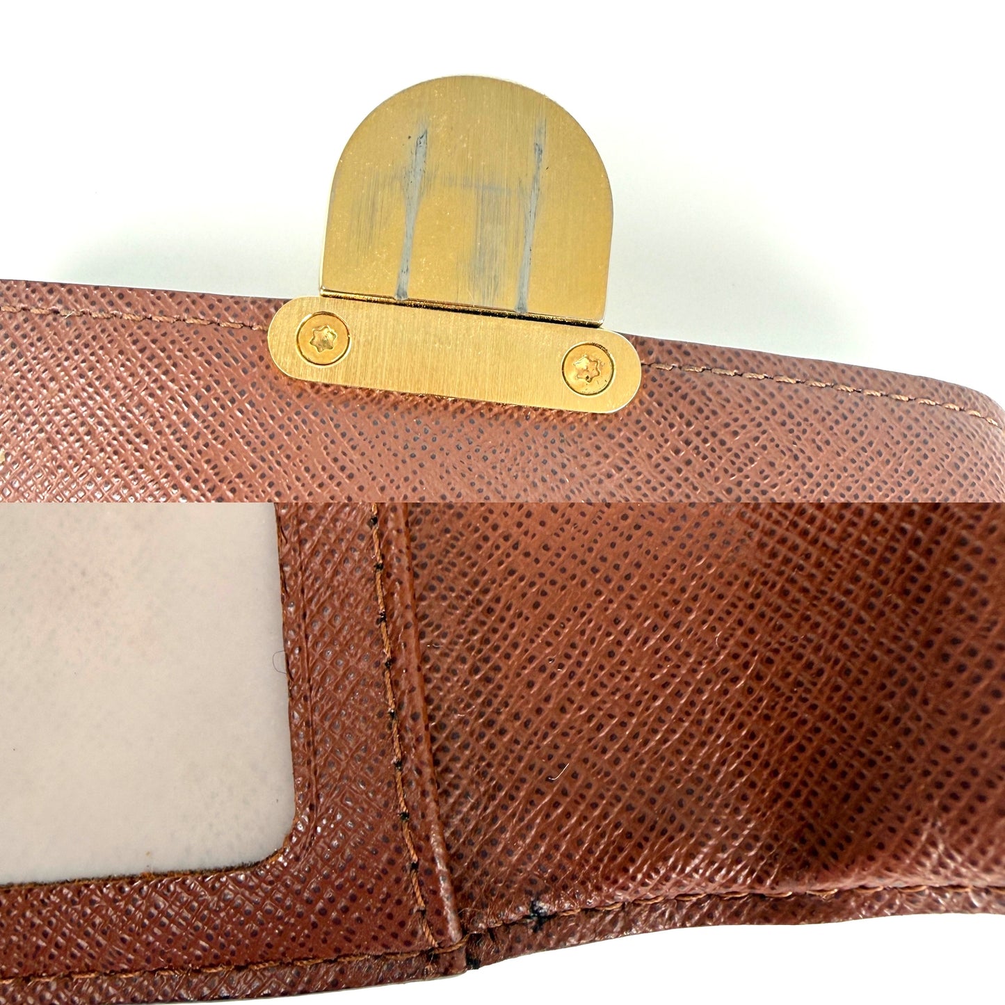 LOUIS VUITTON Koala Brown Monogram Compact Flap Wallet