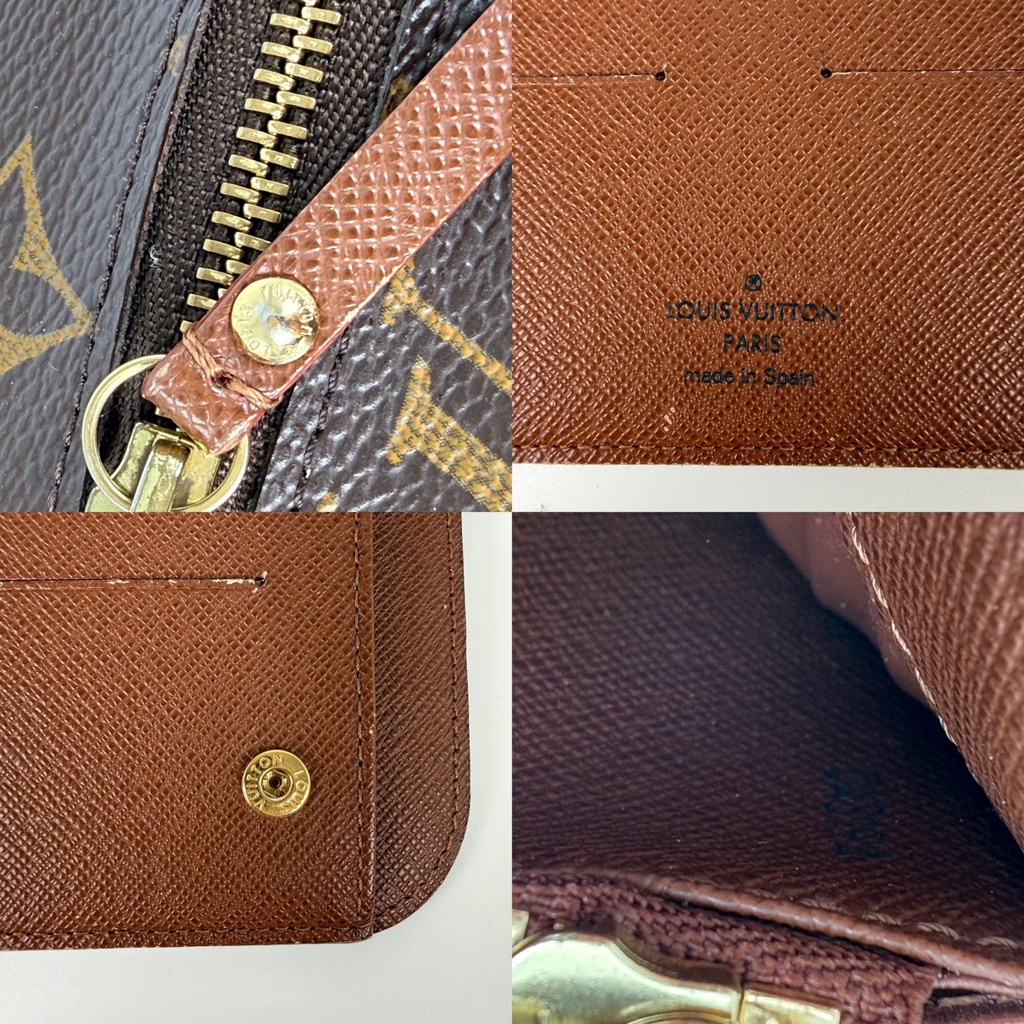 LOUIS VUITTON Insolite Brown Monogram Canvas Organizer Wallet