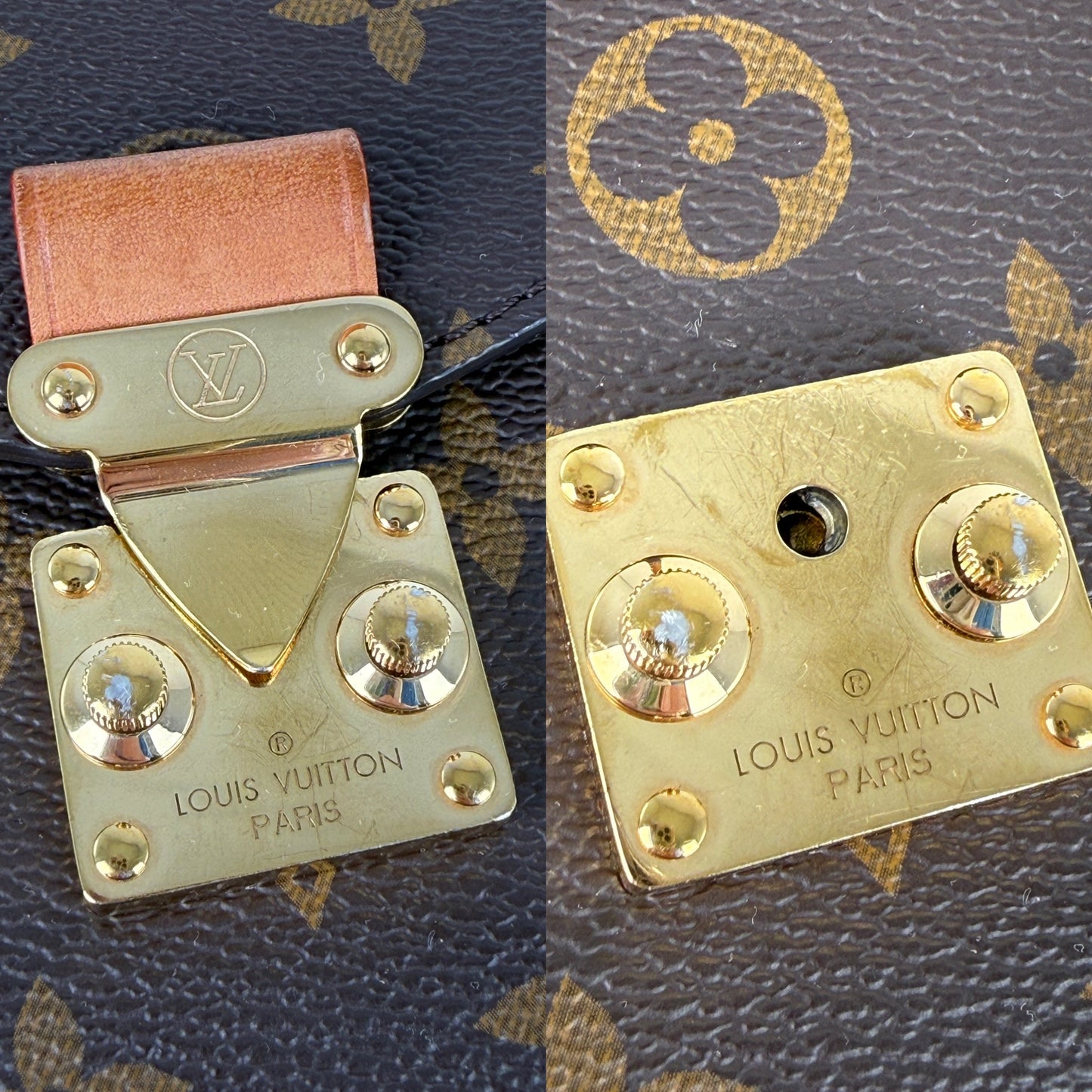 Louis Vuitton Pochette Metis East West Brown Monogram Crossbody Bag