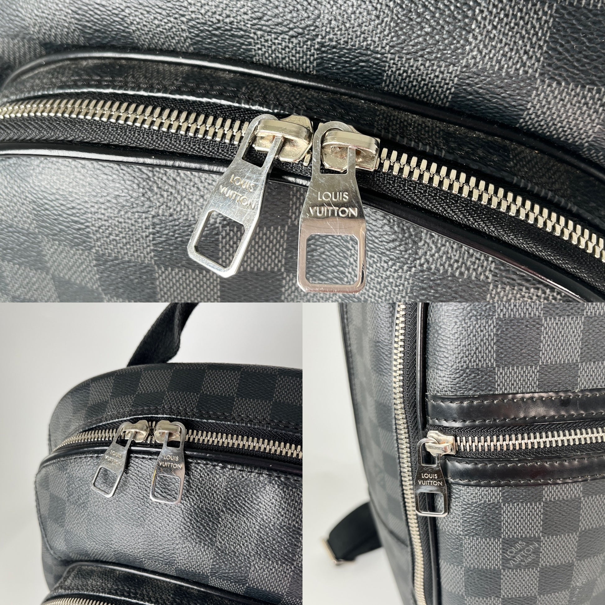 LOUIS VUITTON Michael Damier Graphite Black Backpack – Fashion Reloved LOUIS VUITTON Michael Damier Graphite Black Backpack – Fashion Reloved