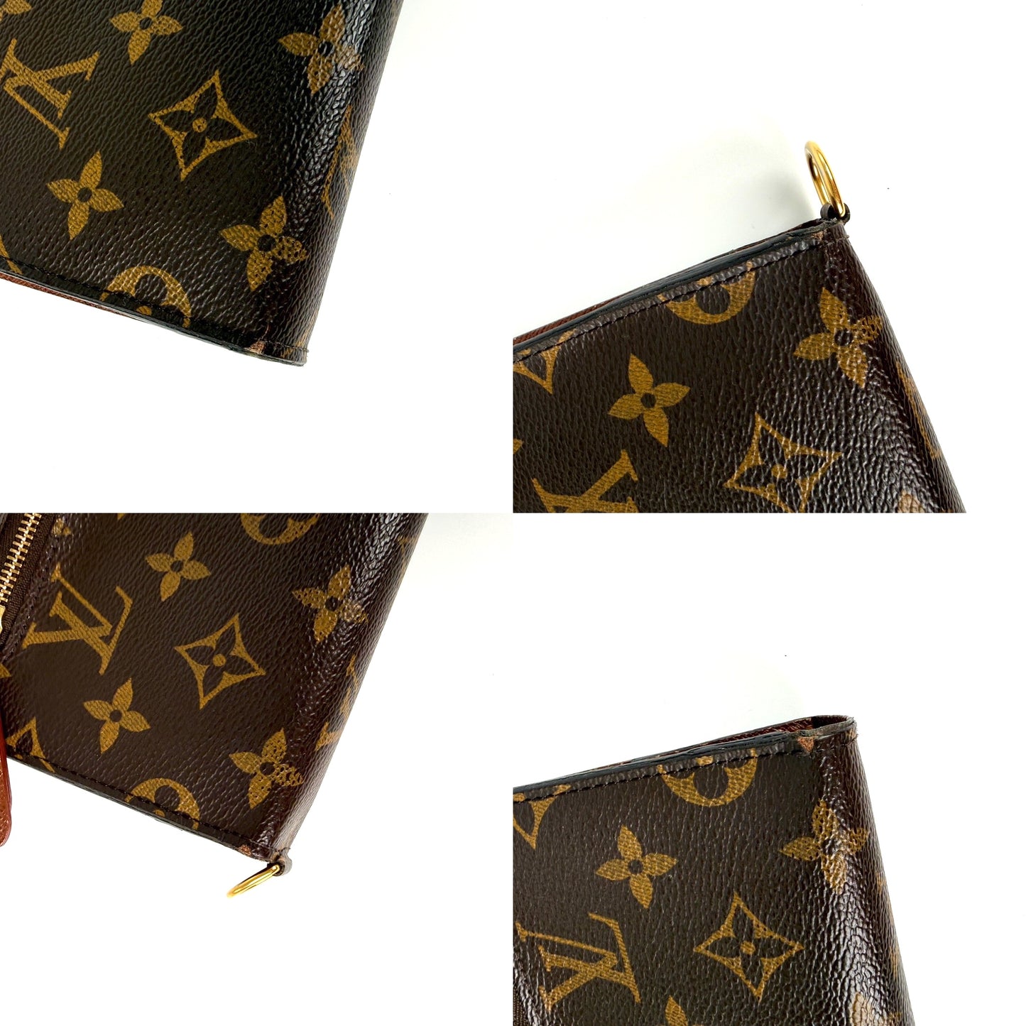 LOUIS VUITTON Insolite Brown Monogram Canvas Organizer Wallet