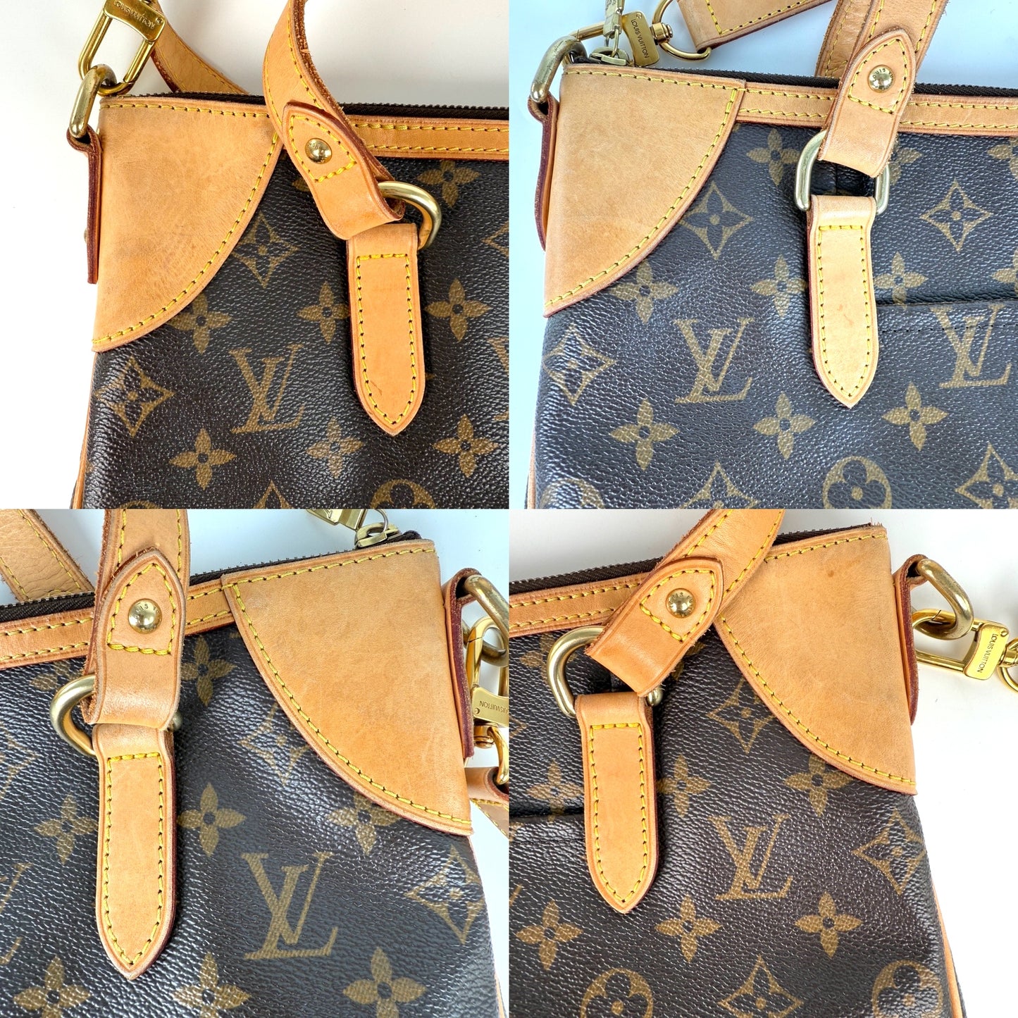 LOUIS VUITTON Odeon Monogram GM Tote Crossbody Bag