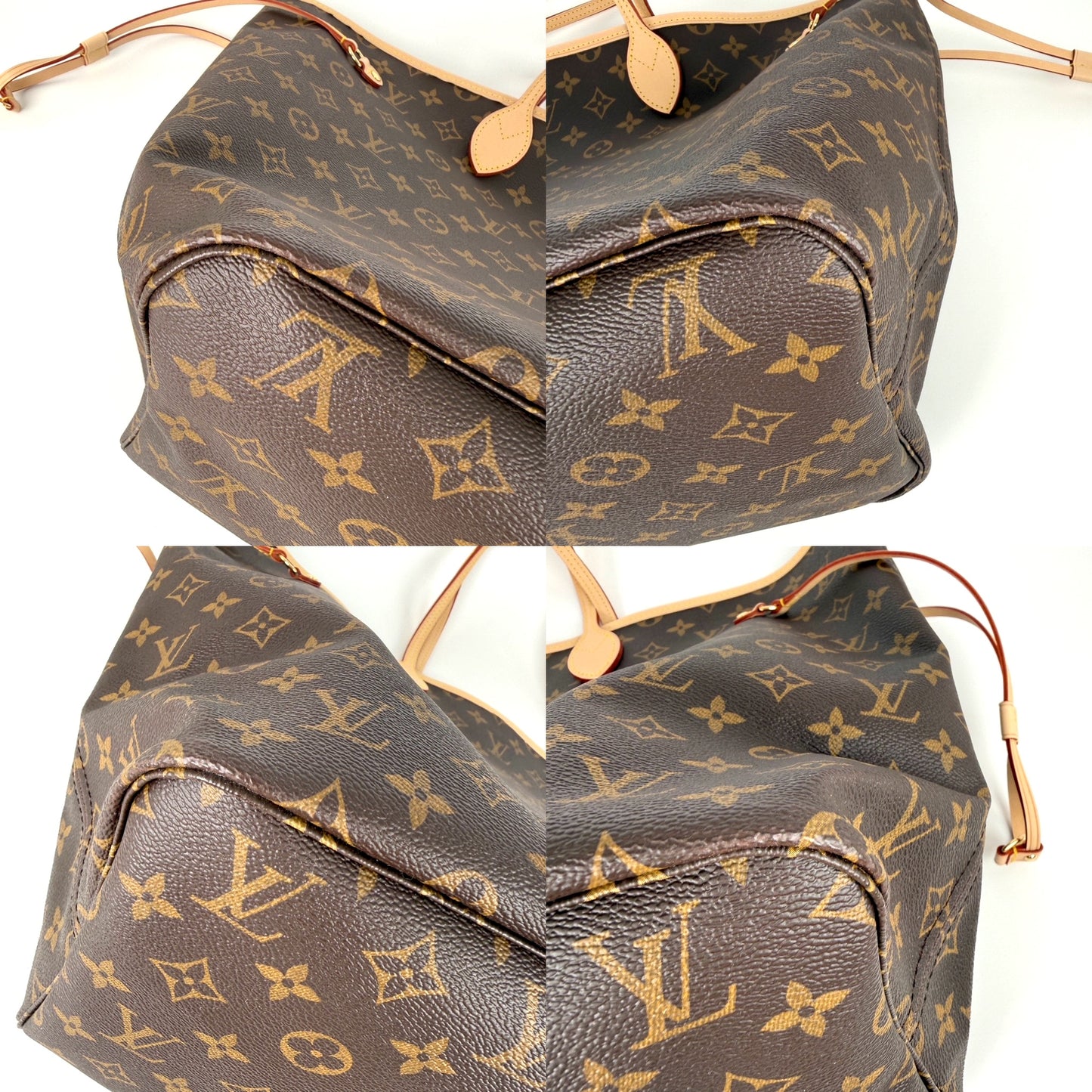 LOUIS VUITTON Neverfull GM Monogram Brown Beige 2026 Tote Bag With Pouch New in box