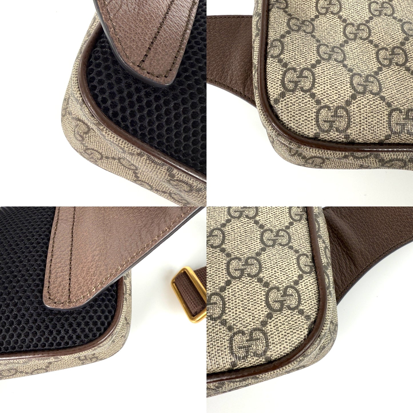 GUCCI GG Supreme Ophidia Medium Monogram Belt Bum Bag