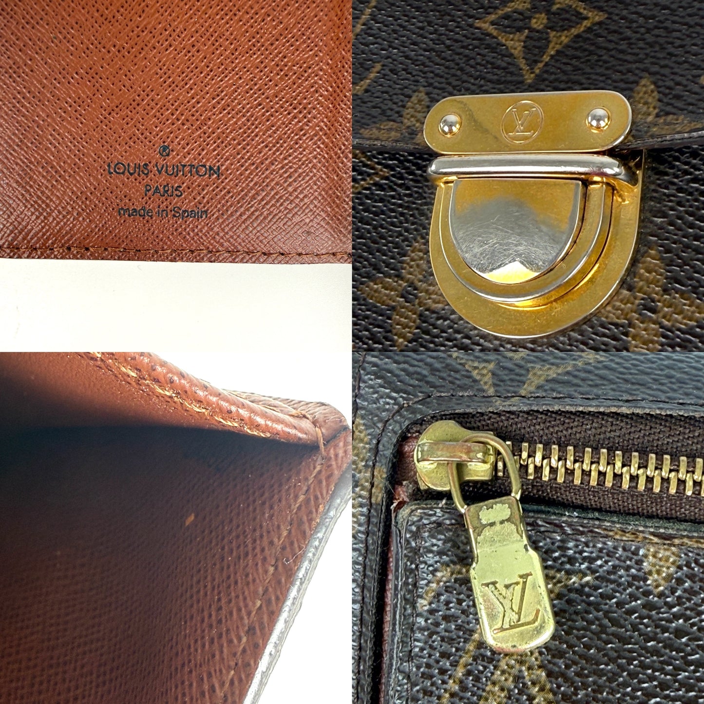 LOUIS VUITTON Koala Brown Monogram Compact Flap Wallet