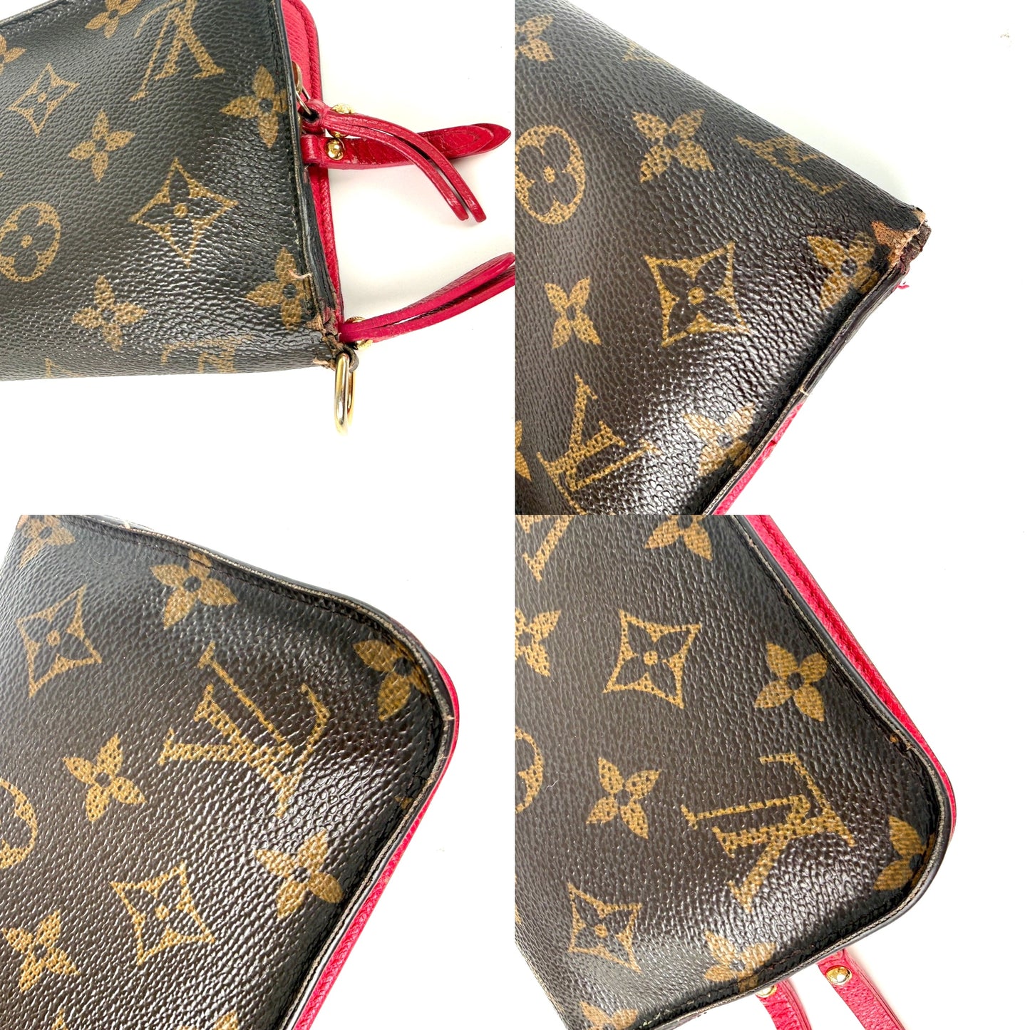 LOUIS VUITTON Insolite Monogram Canvas Pink Leather Long Wallet
