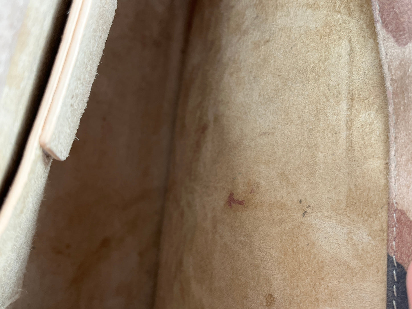 Jacquemus Mini Le Sac Bahia Suede Printed Brown Black Crossbody Bag