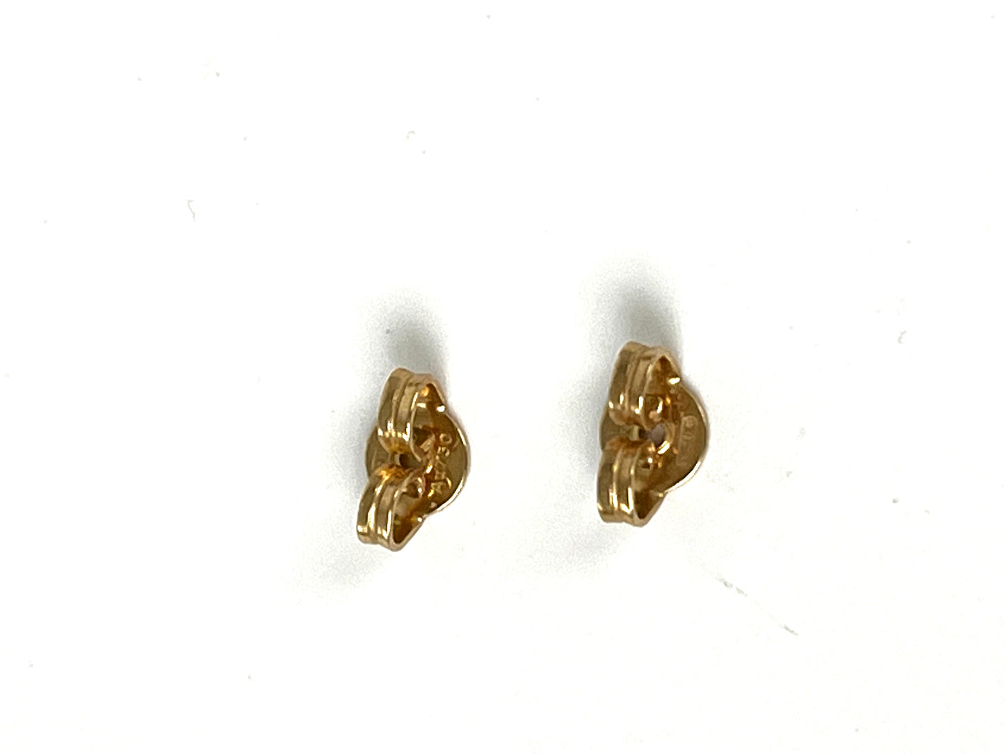 GUCCI GG Running Star 18k Yellow Gold Logo Drop Earrings