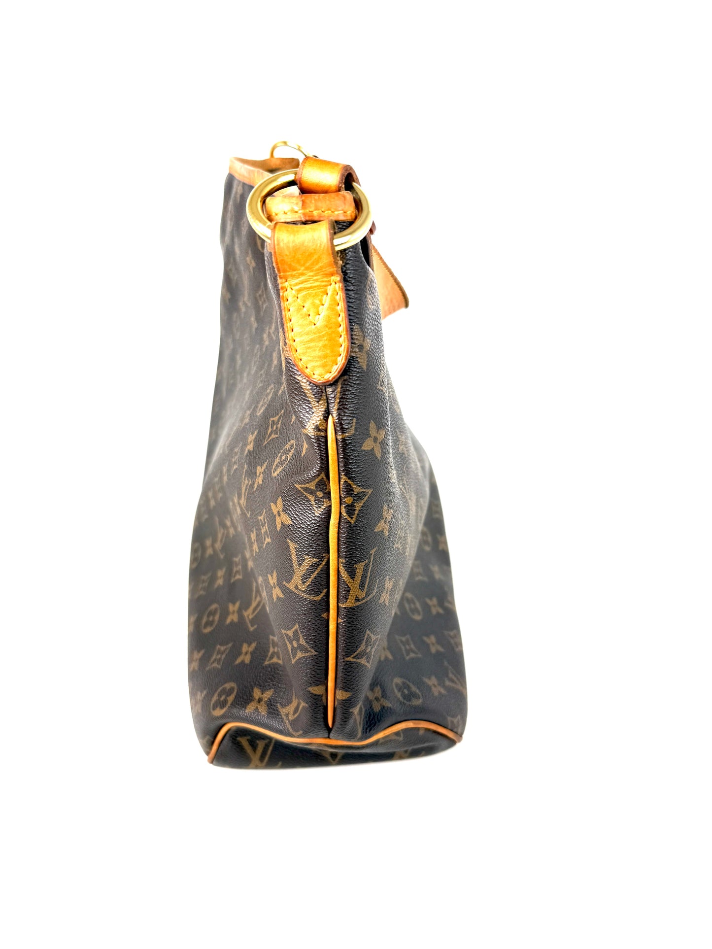 LOUIS VUITTON Delightful MM Monogram Coated Canvas Shoulder Hobo Bag