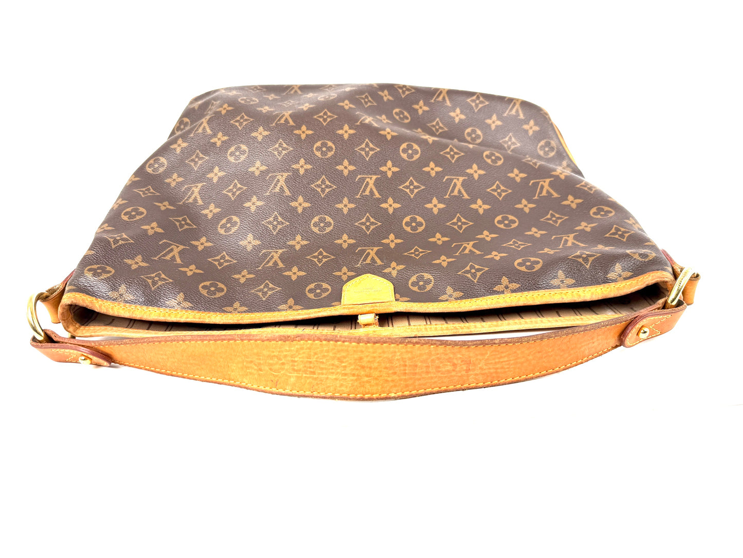 LOUIS VUITTON Delightful MM Monogram Coated Canvas Shoulder Hobo Bag