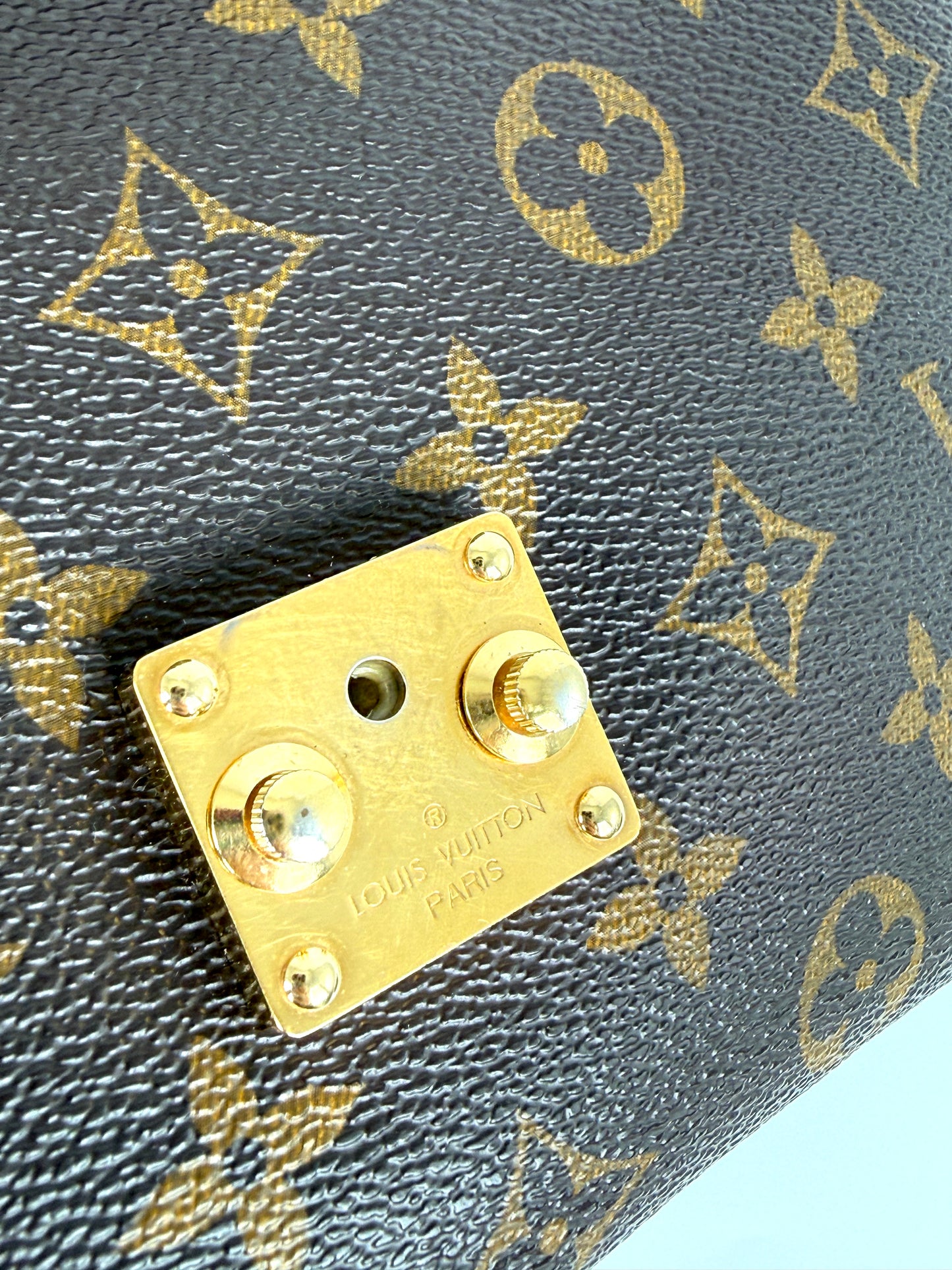 Louis Vuitton Pochette Metis Monogram Top Handle Crossbody Bag