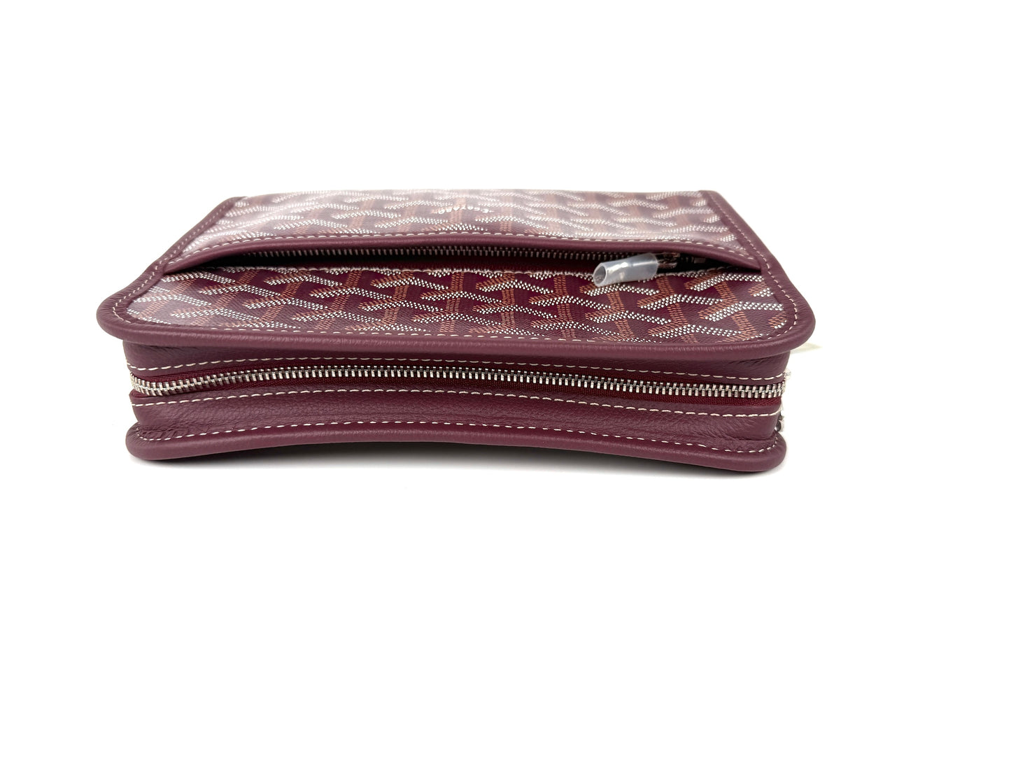 New GOYARD Jouvence Burgundy Pouch Cosmetic Toiletry Case PM