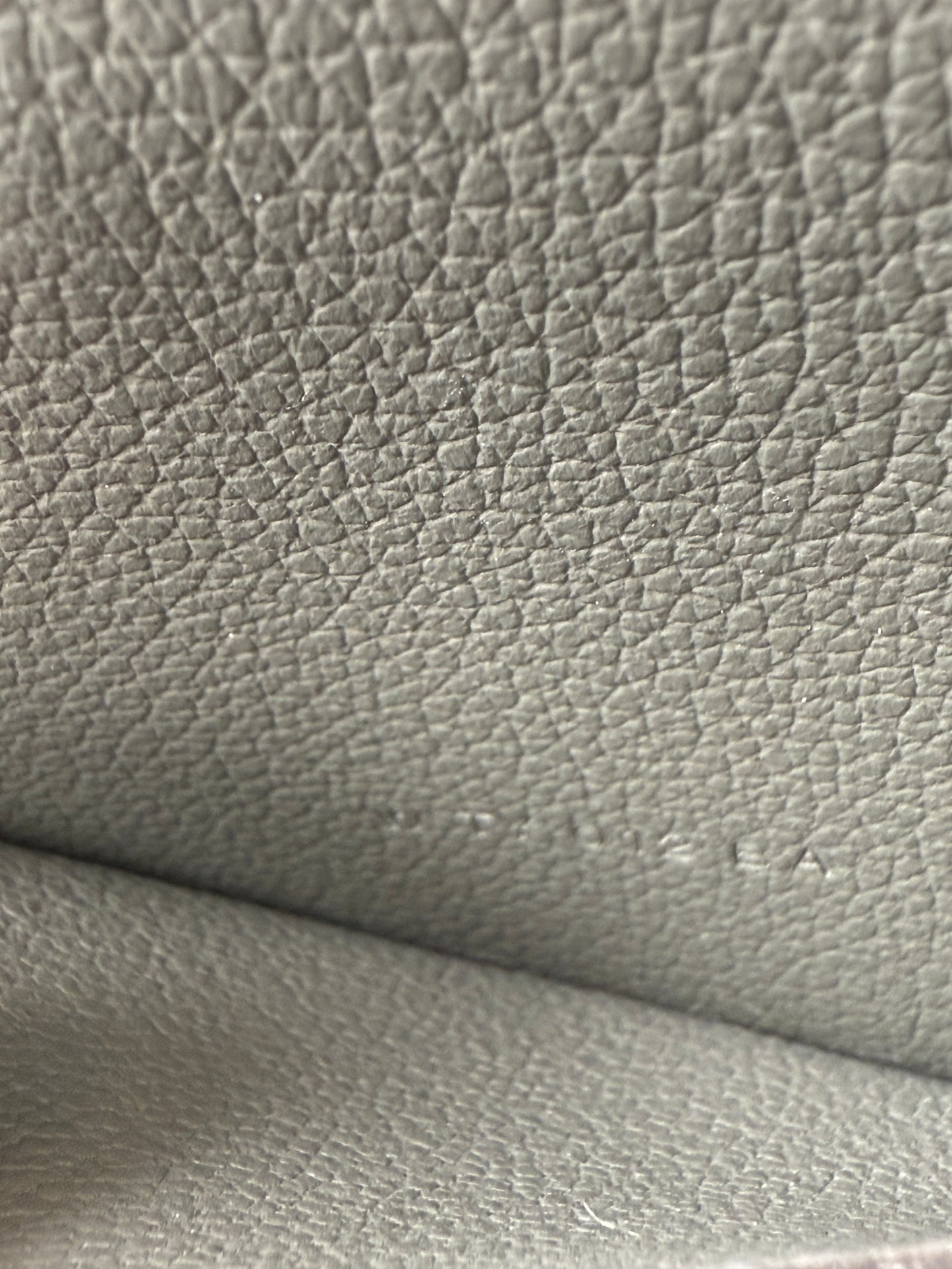 New HERMES Constance Slim Compact Gris Meyer Wallet Belt Bag