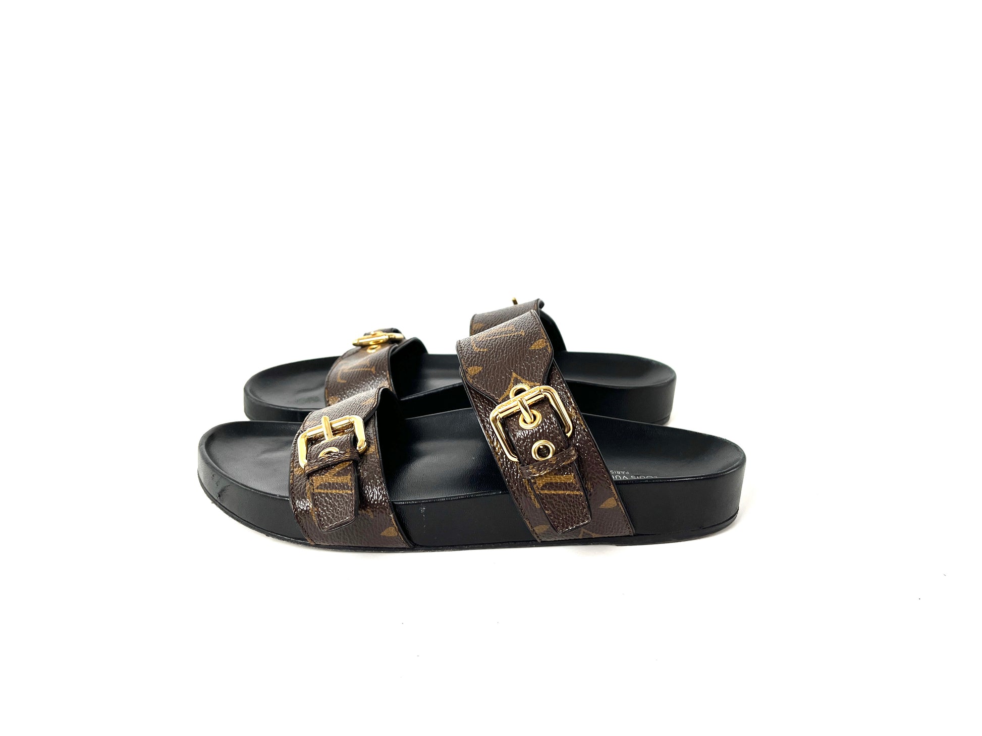 Louis Vuitton Monogram Bom Dia Comfort Mule Slip On Mules Sandals 39 8