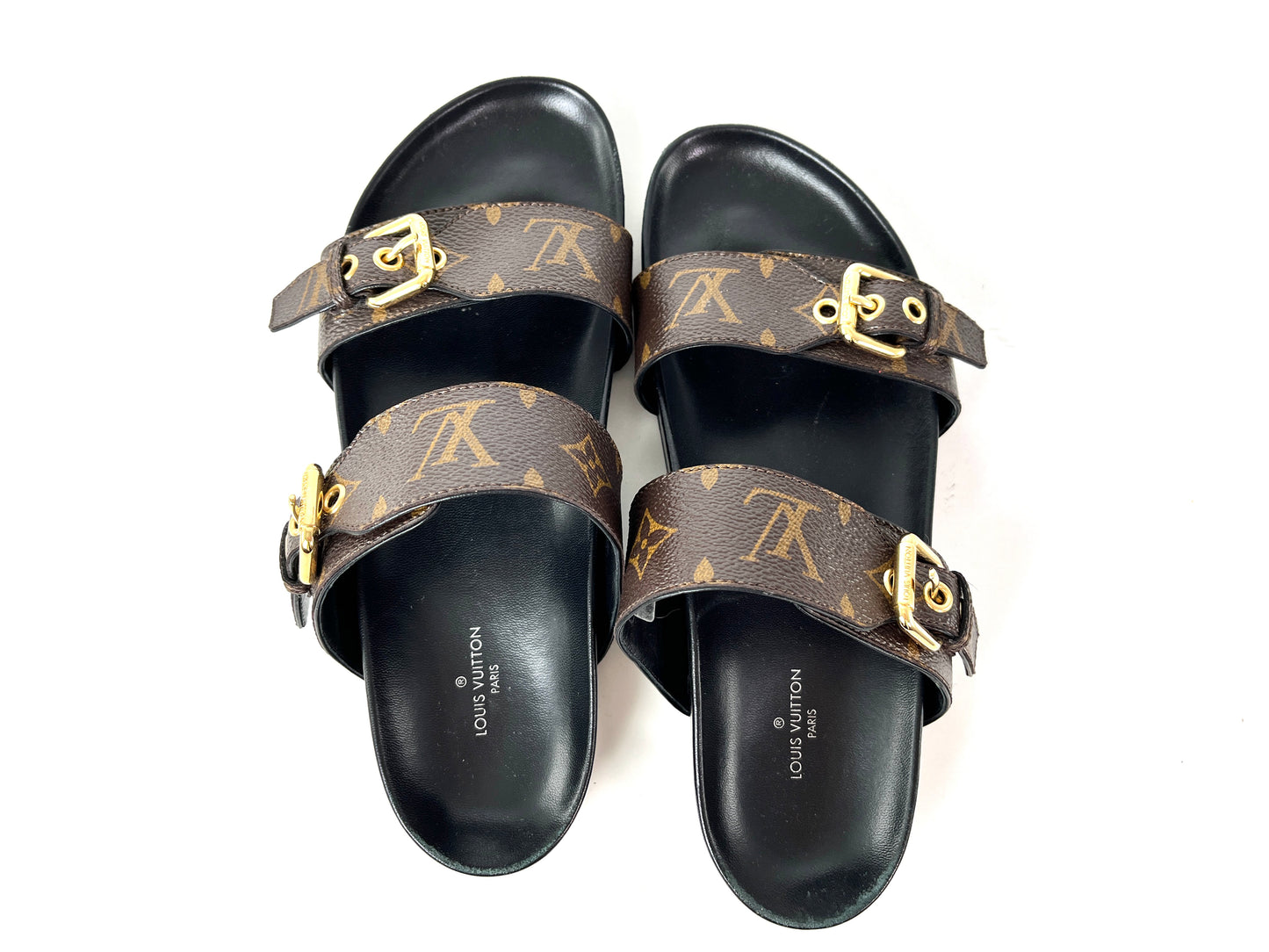 Louis Vuitton Monogram Bom Dia Comfort Mule Slip On Mules Sandals 39 8