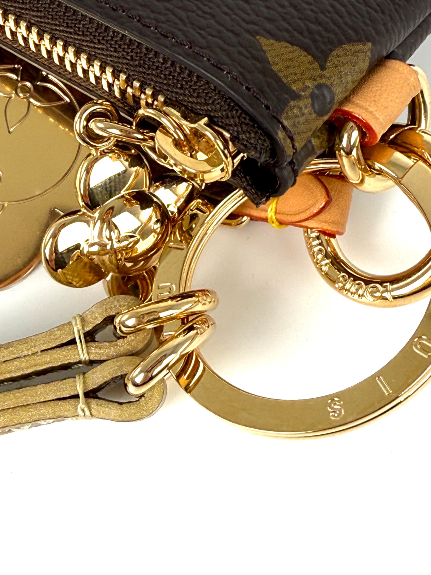 New LOUIS VUITTON Phone Holder Monogram Vivienne 2025 Print Pouch