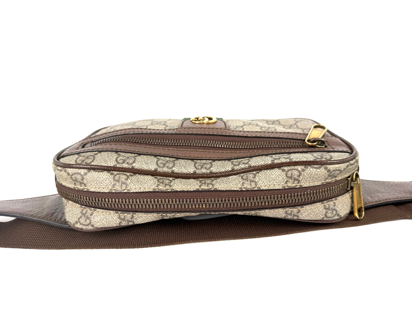 GUCCI GG Supreme Ophidia Medium Monogram Belt Bum Bag