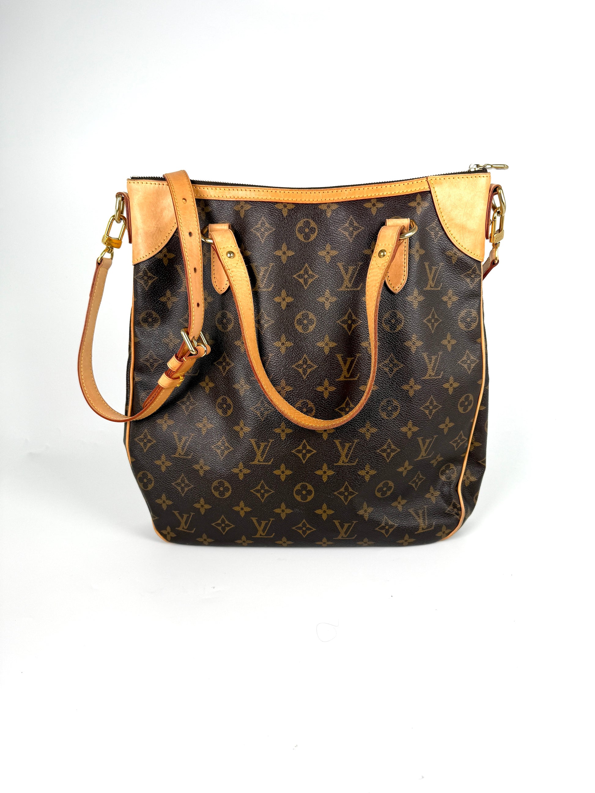 LOUIS VUITTON Odeon Monogram GM Tote Crossbody Bag