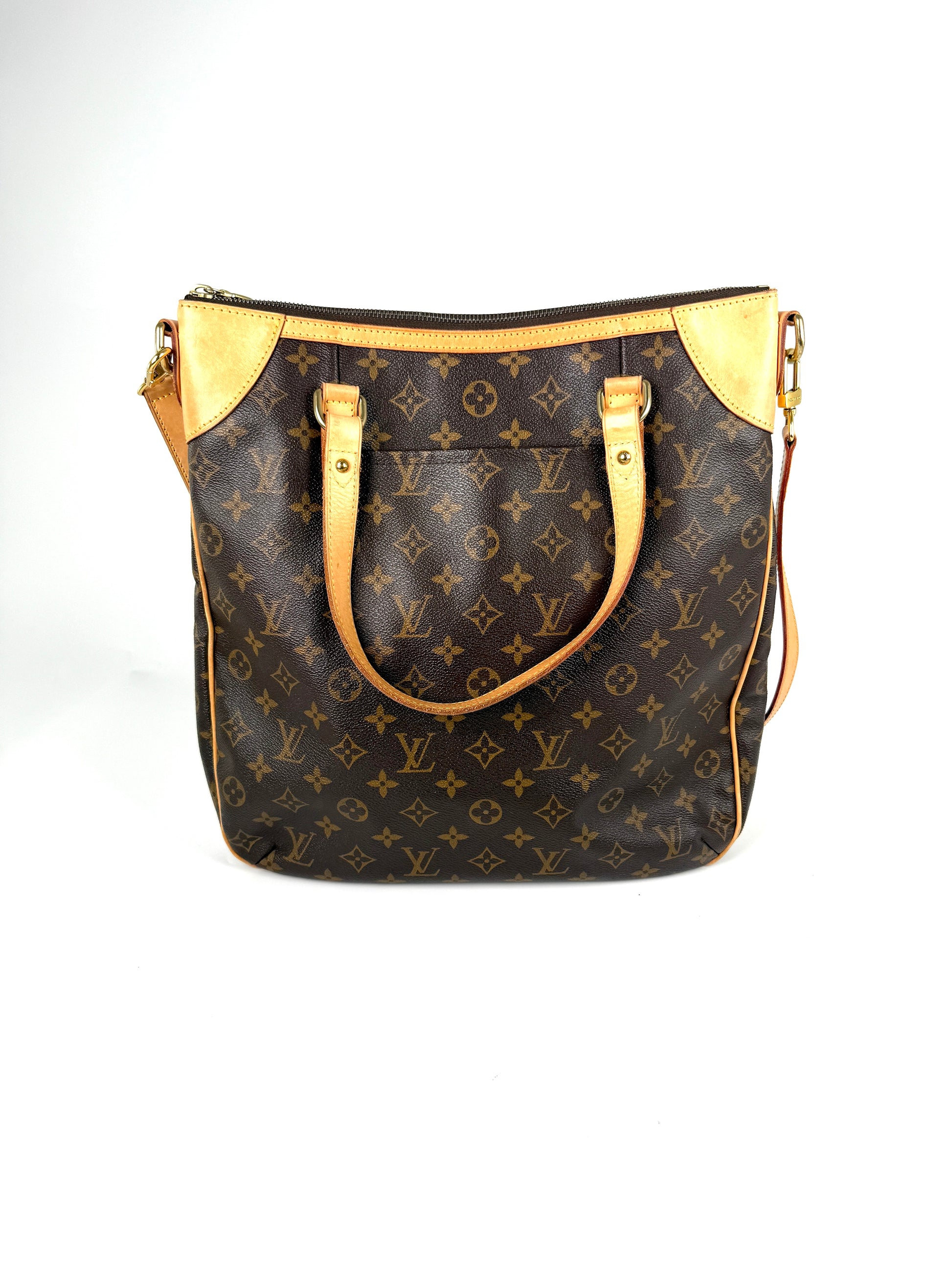LOUIS VUITTON Odeon Monogram GM Tote Crossbody Bag