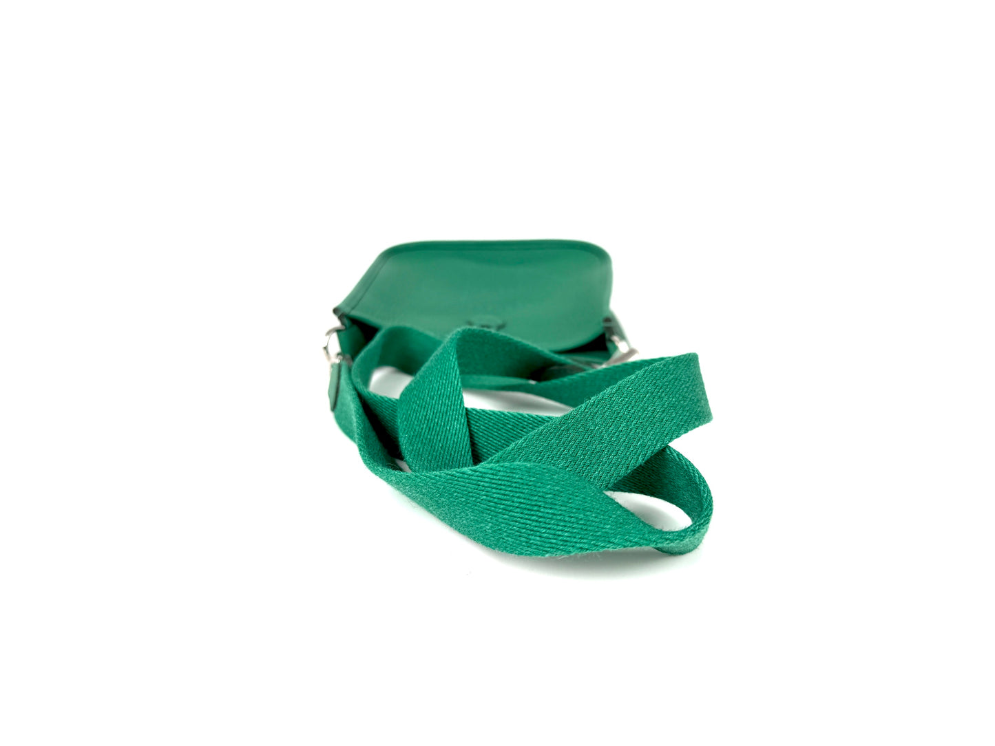HERMES Mini Evelyne TPM 16 Vert Vertigo Green Leather Crossbody Bag New