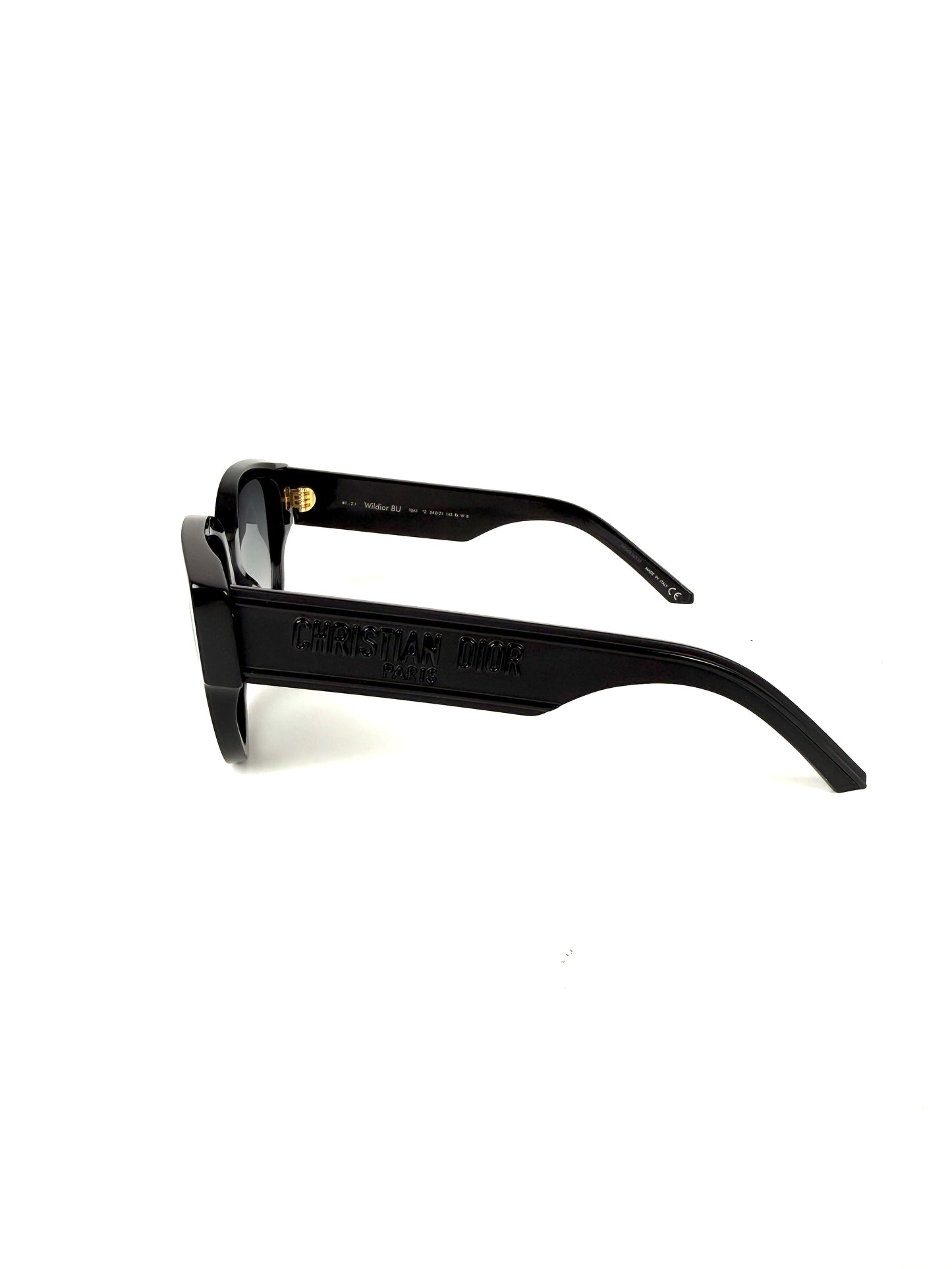 Christian Dior Wildior S3U BU Black Acetate Sunglasses