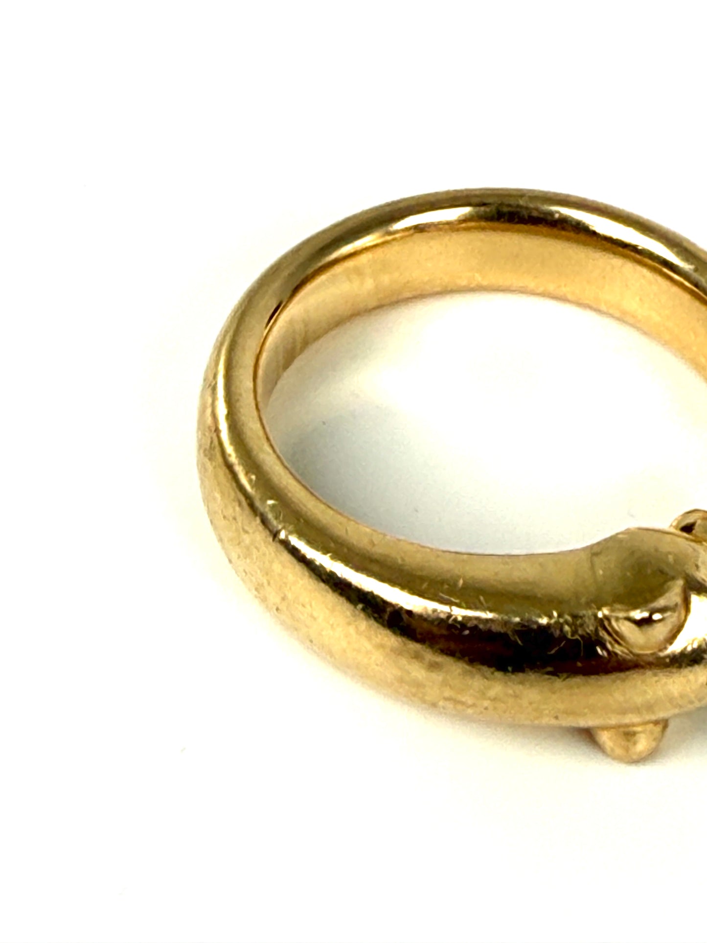 Cartier Small Panthere De Cartier 18k Yellow Gold Ring 51