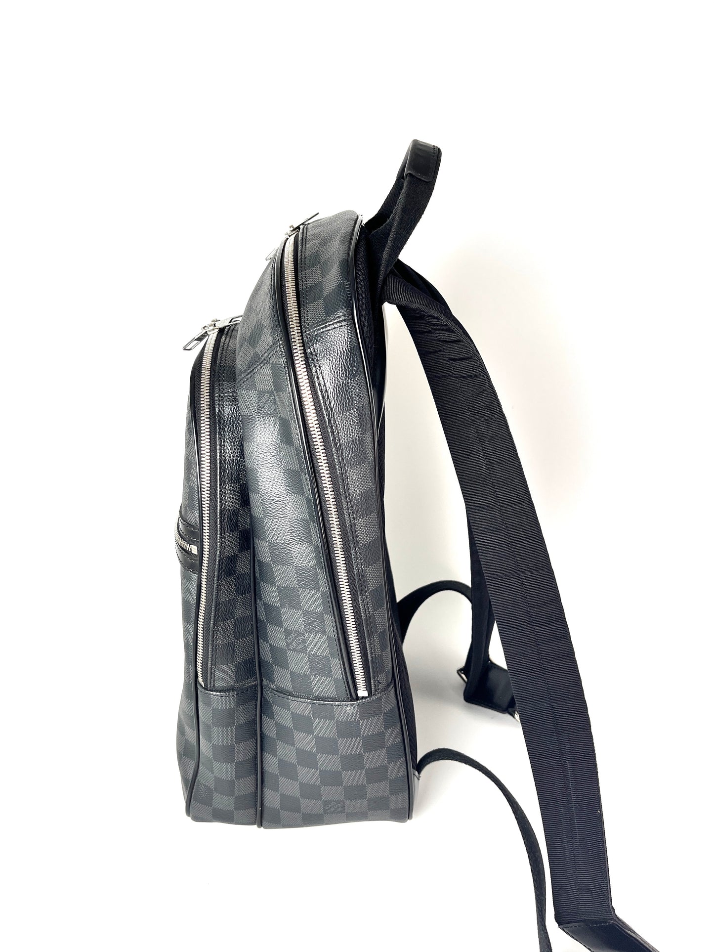 LOUIS VUITTON Michael Damier Graphite Black Backpack